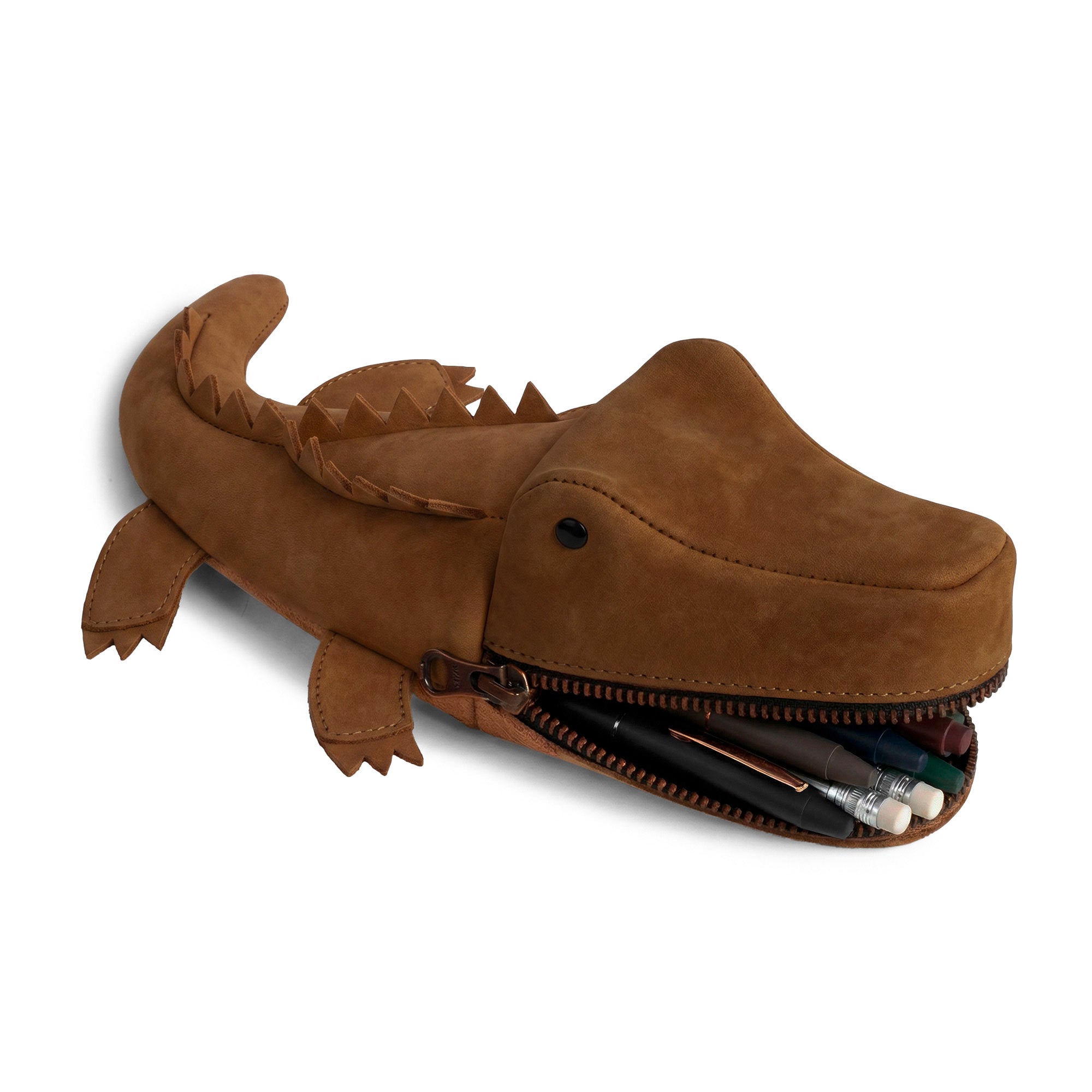 Leather Gator Pouch