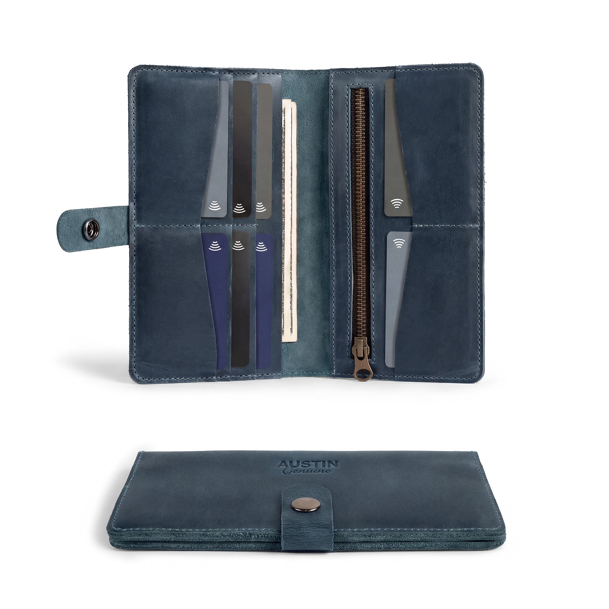 The Lamar Long Bifold Wallet