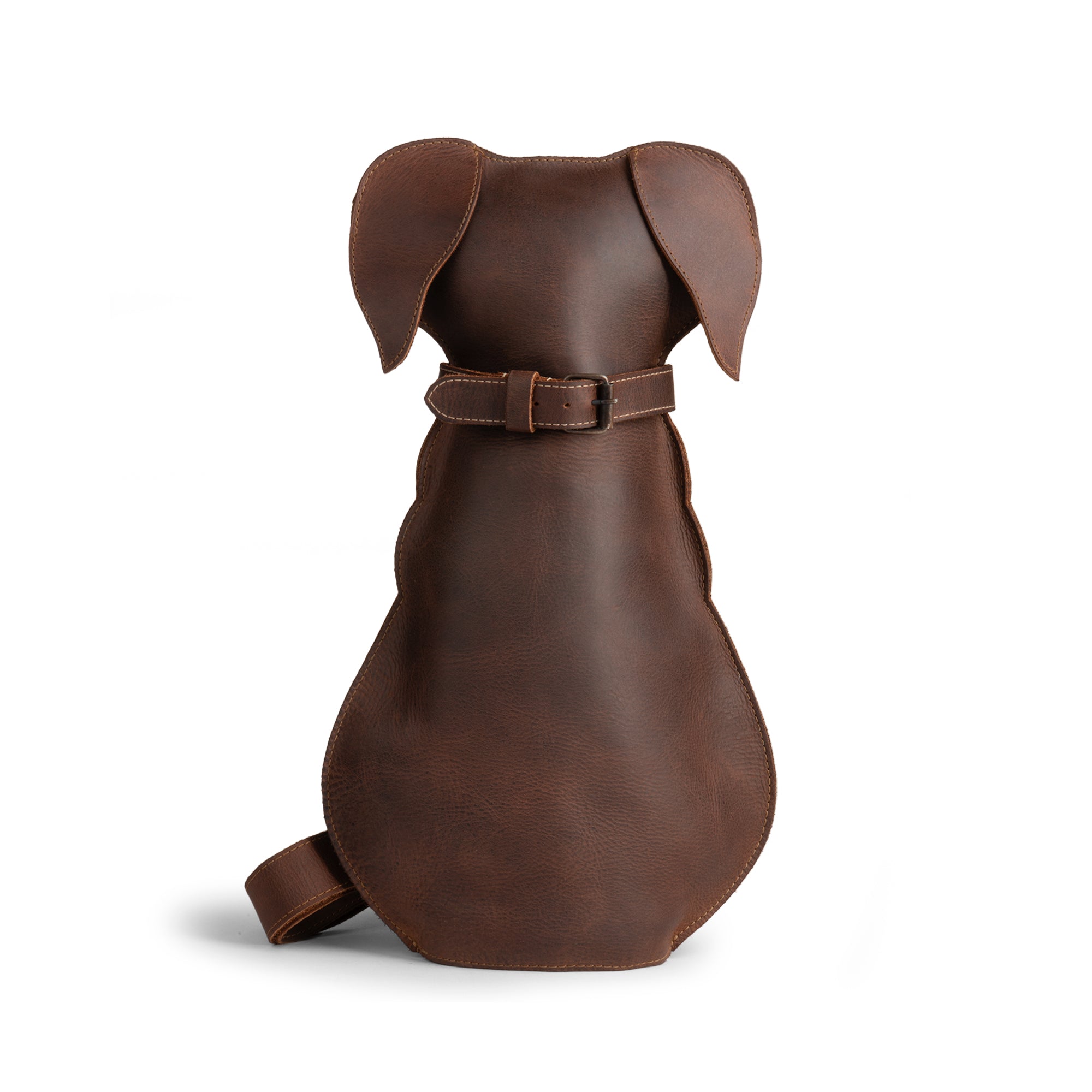 Leather Doggy Crossbody