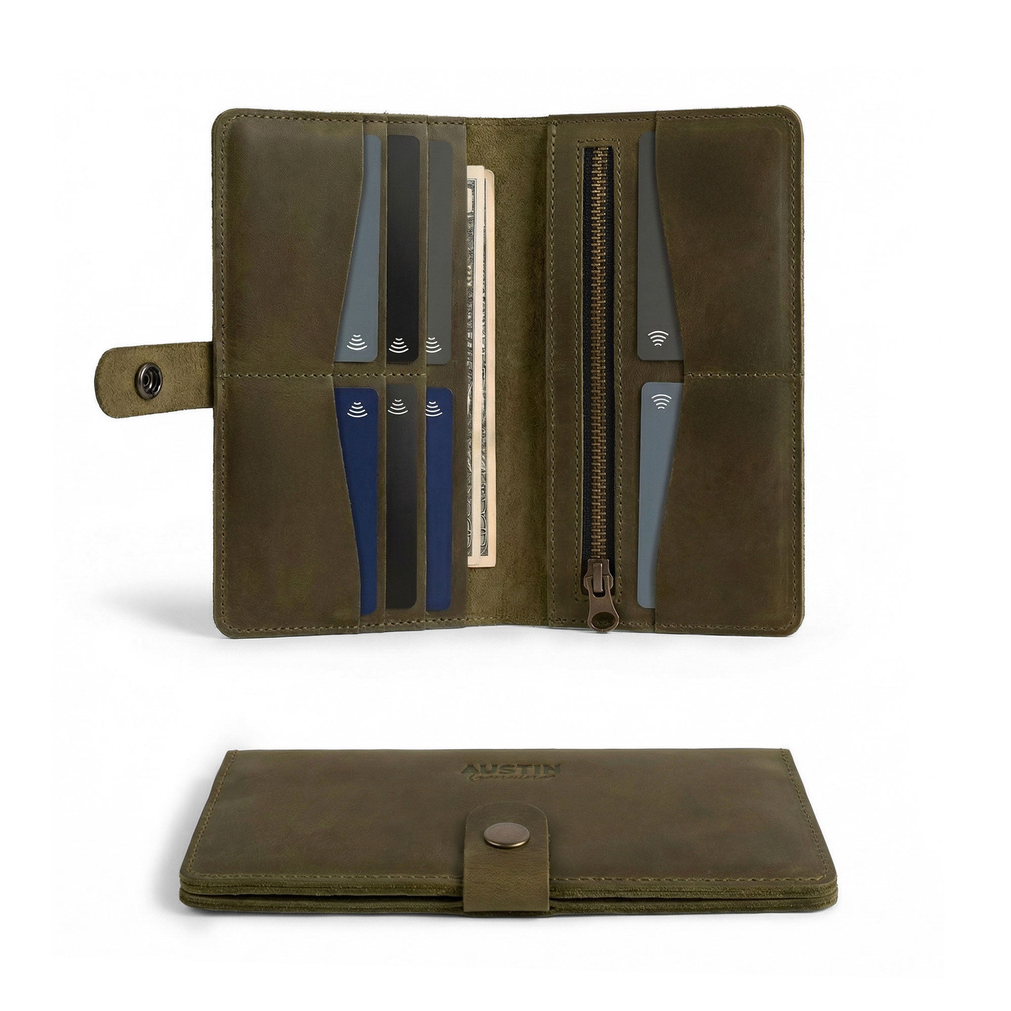 The Lamar Long Bifold Wallet