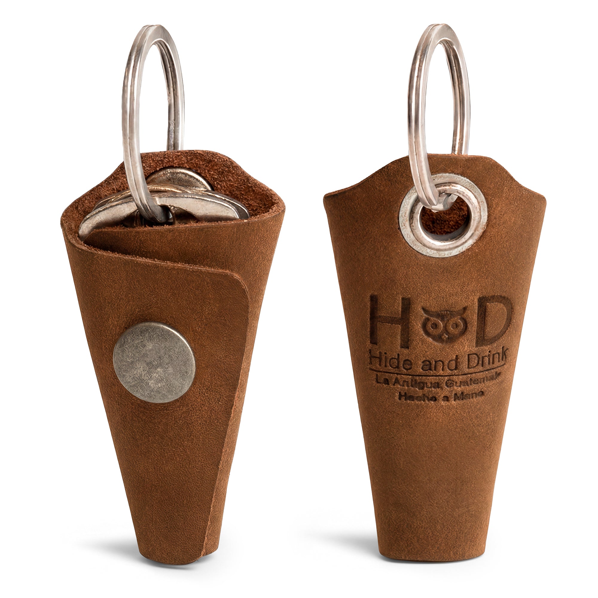 Leather Wrap Keychain