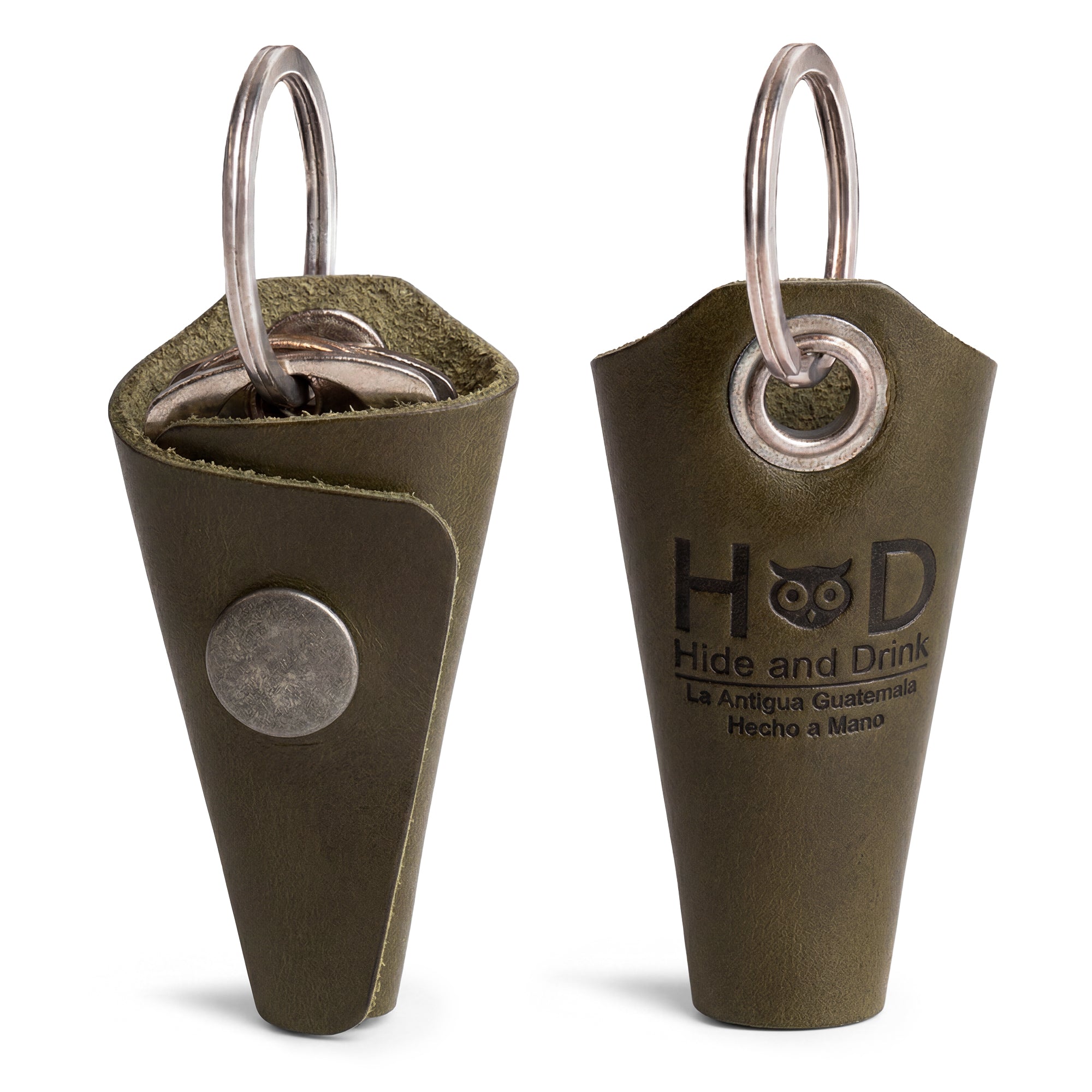 Leather Wrap Keychain