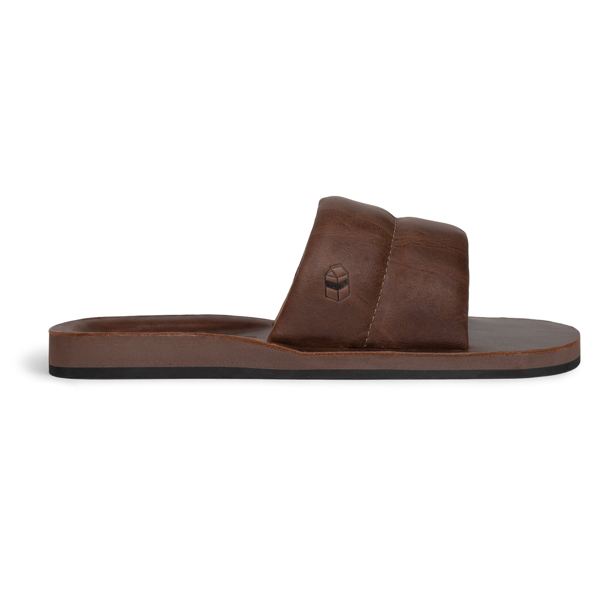 The Bayside Leather Slide