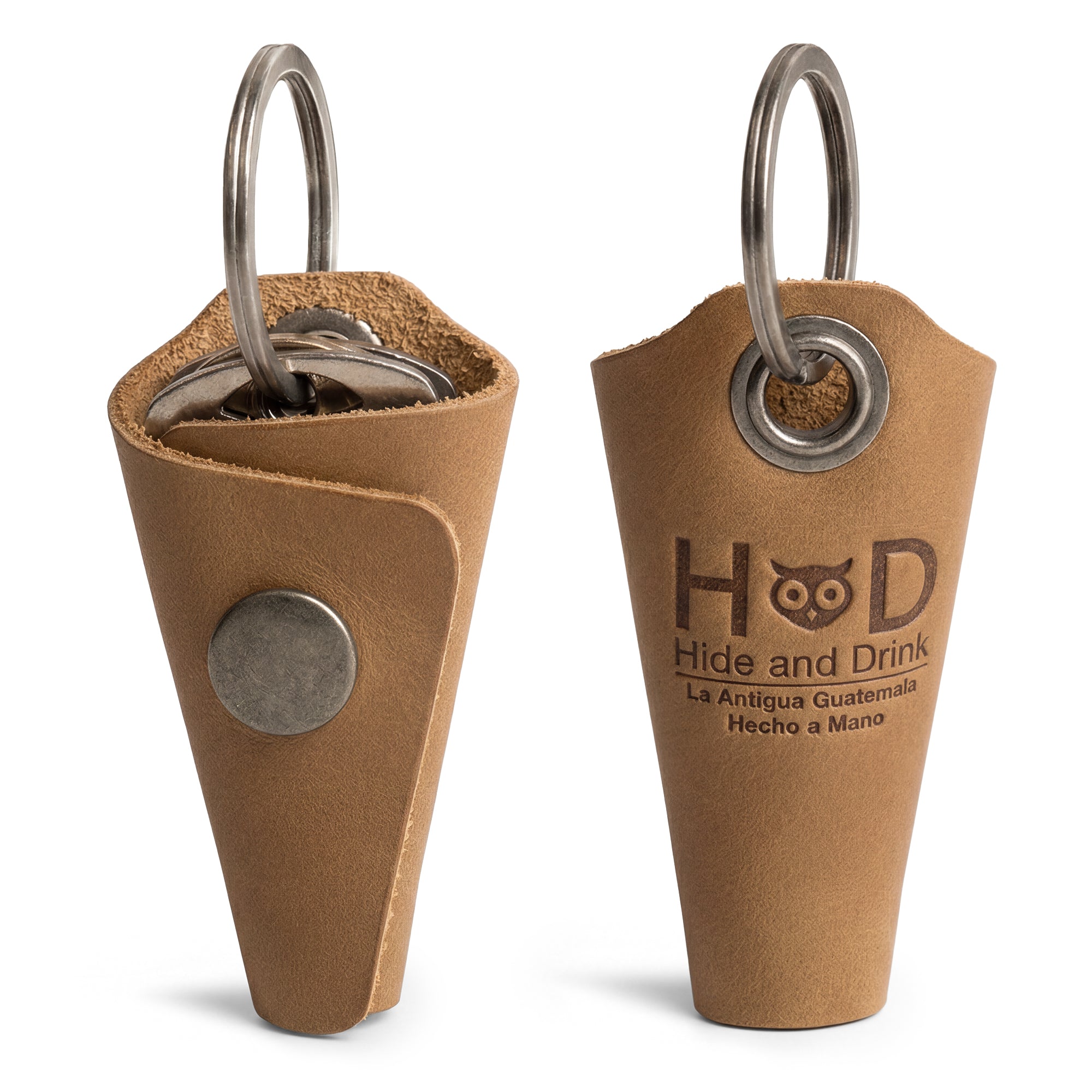 Leather Wrap Keychain