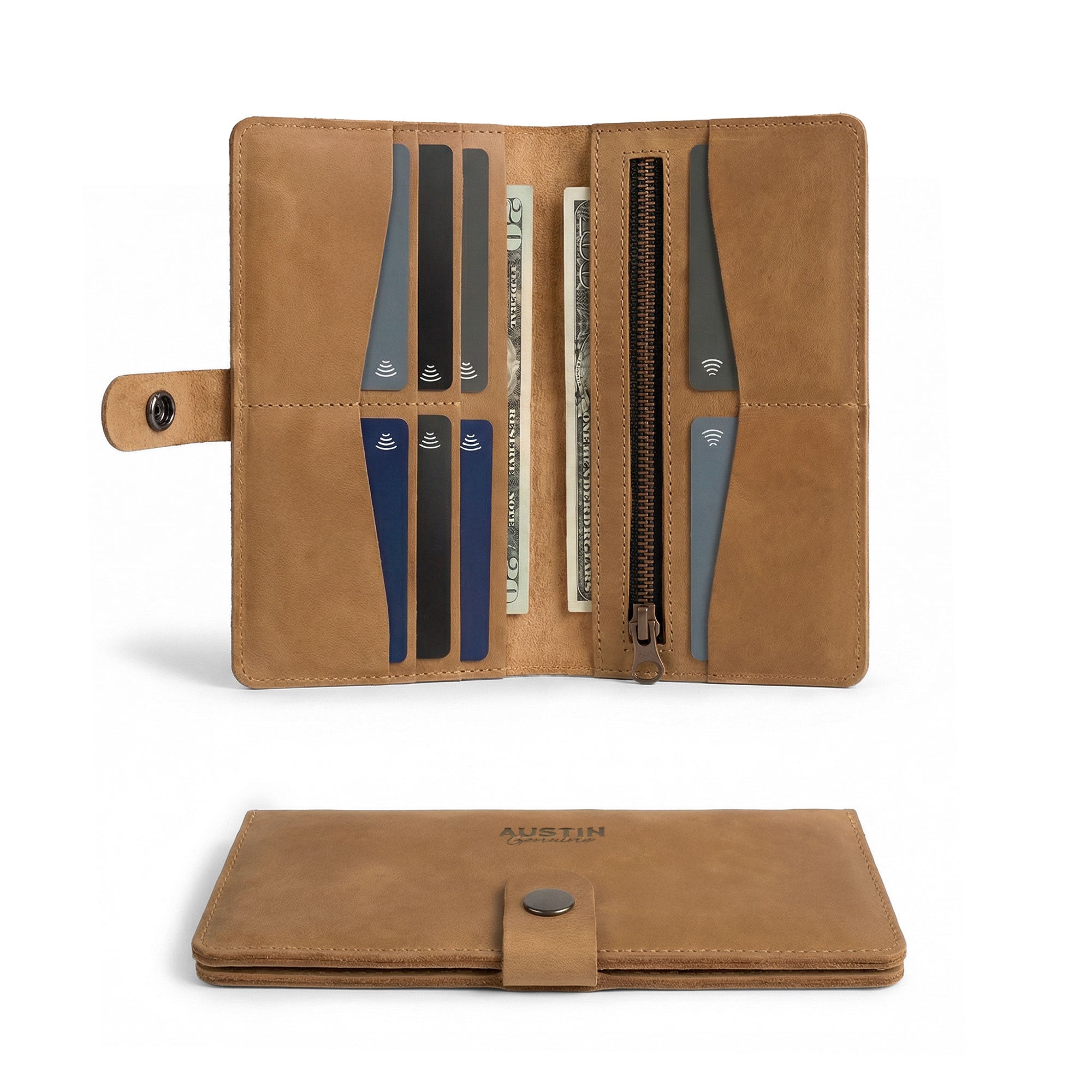 The Lamar Long Bifold Wallet