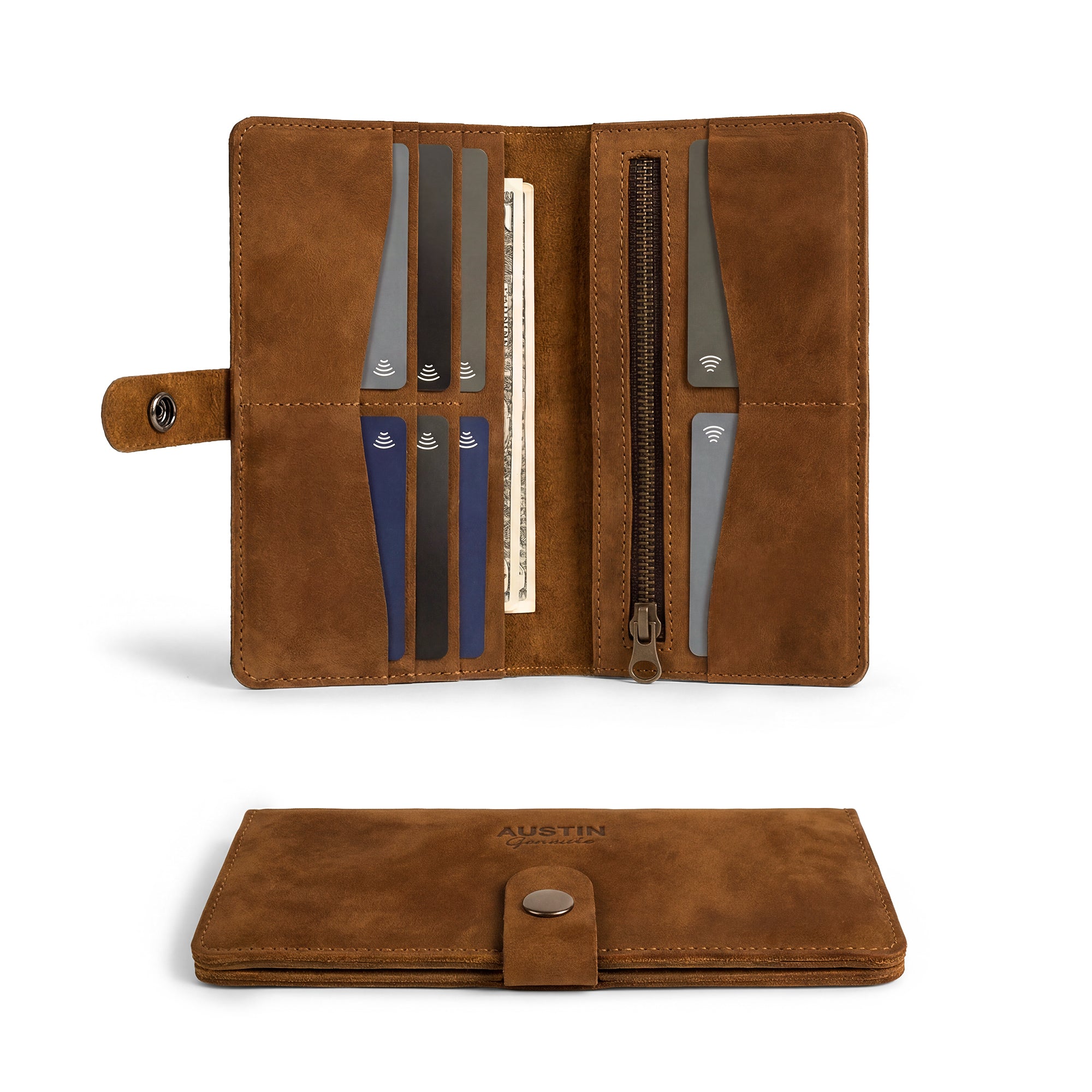The Lamar Long Bifold Wallet