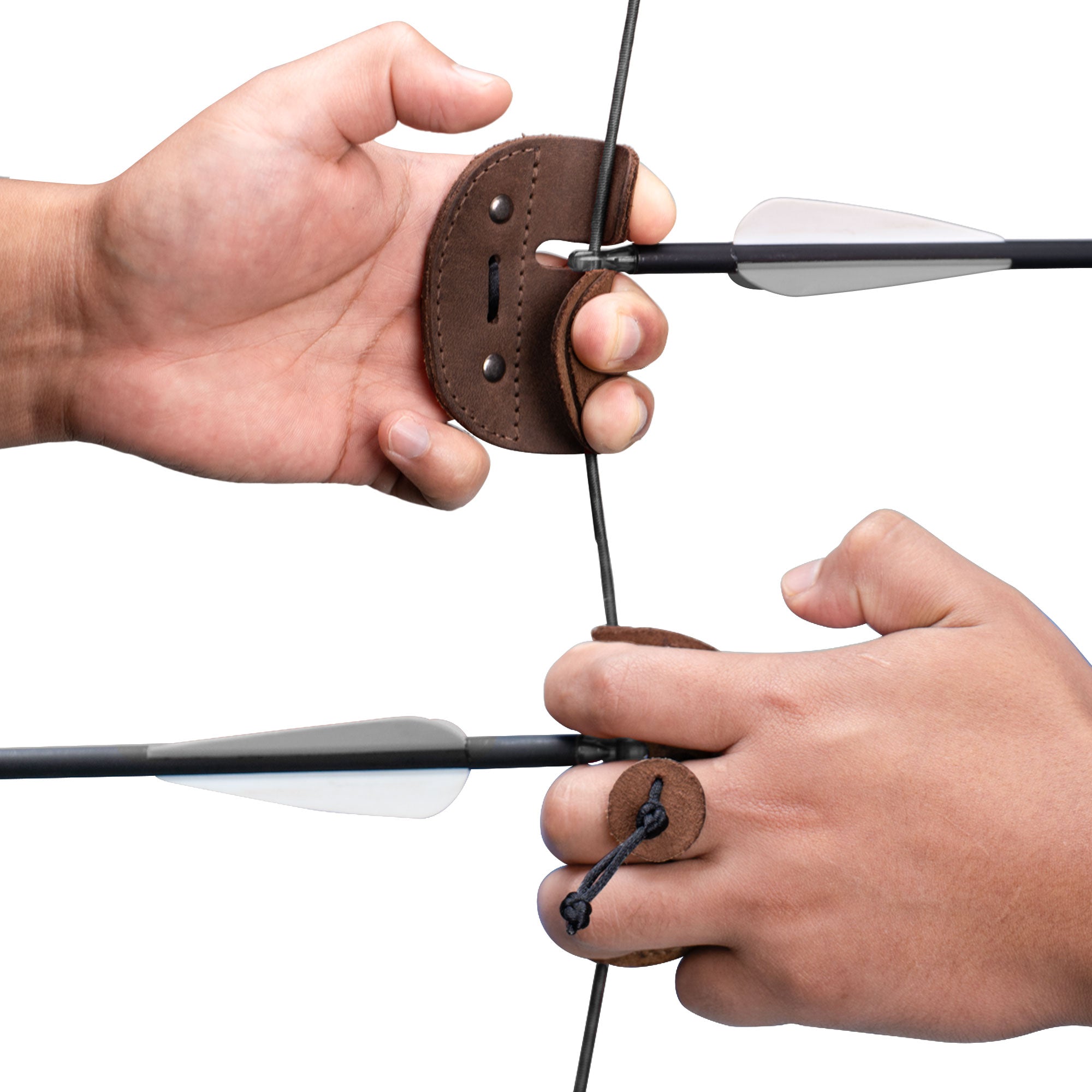 Left Handed Archery Finger Tab