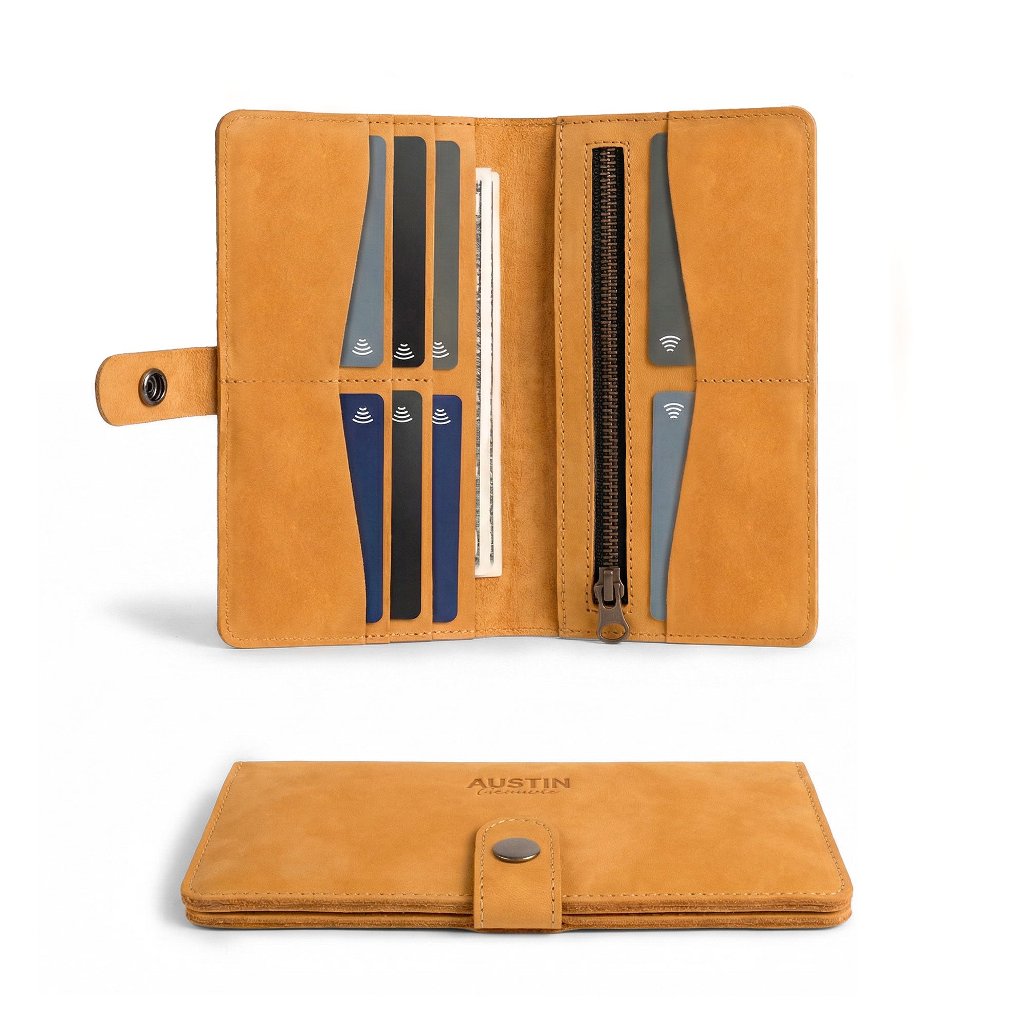 The Lamar Long Bifold Wallet