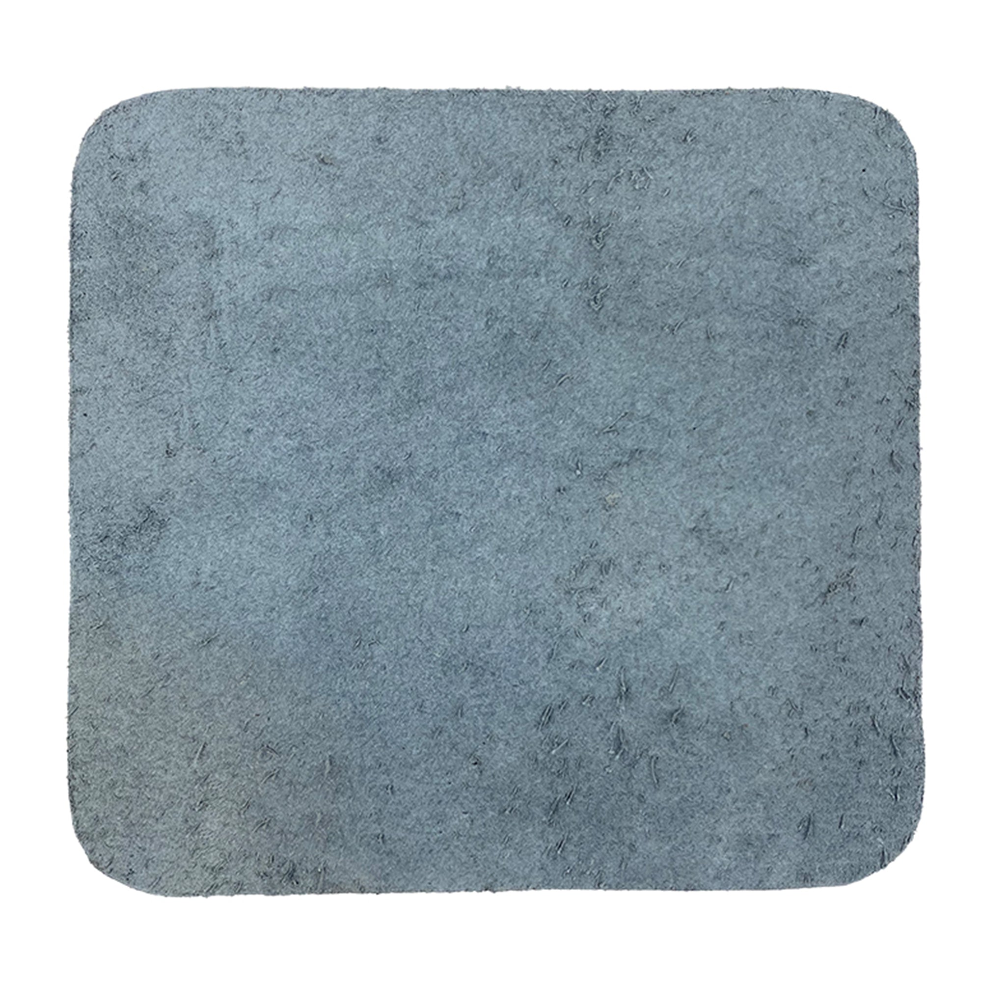 Hide & Drink Mousepad emphasizing a textured light blue surface, perfect for any mouse. This artisan-crafted mousepad offers an ergonomic non-slip base for secure use, handmade in La Antigua Guatemala & Oaxaca Mexico.