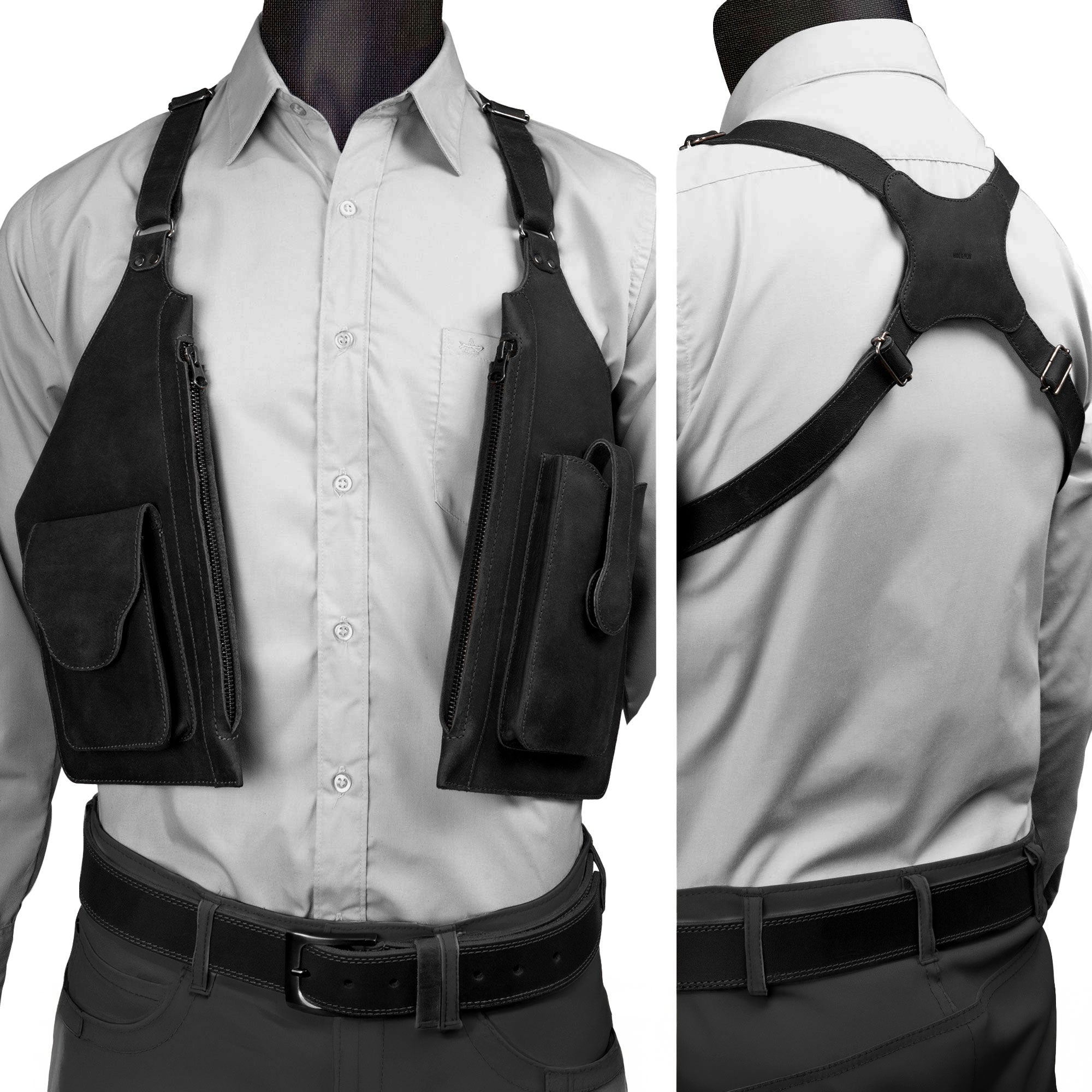 Zippered Shoulder Holster