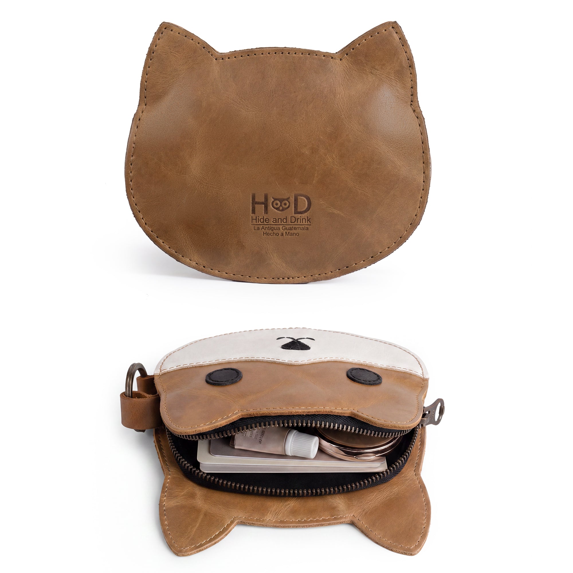 Cute Cat Clutch - Stockyard X 'The Leather Store'