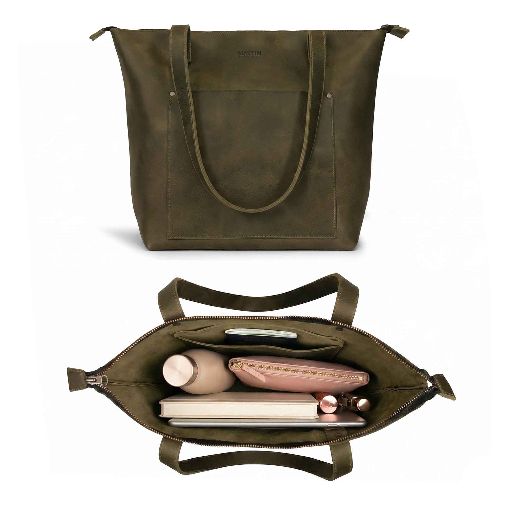 The Juniper Zippered Tote Bag