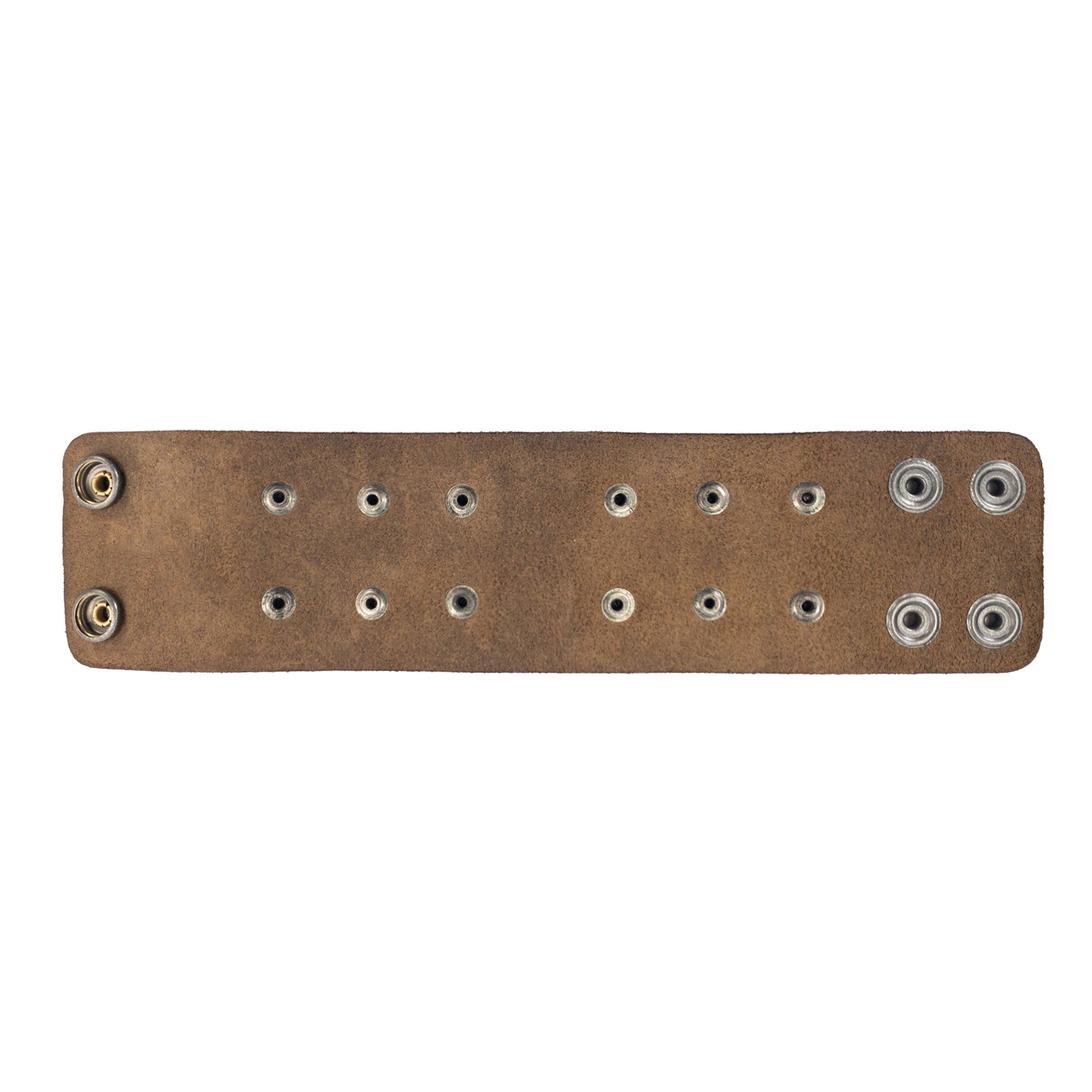 Rustic 2 Ring Cuff - Stockyard X 'The Leather Store'