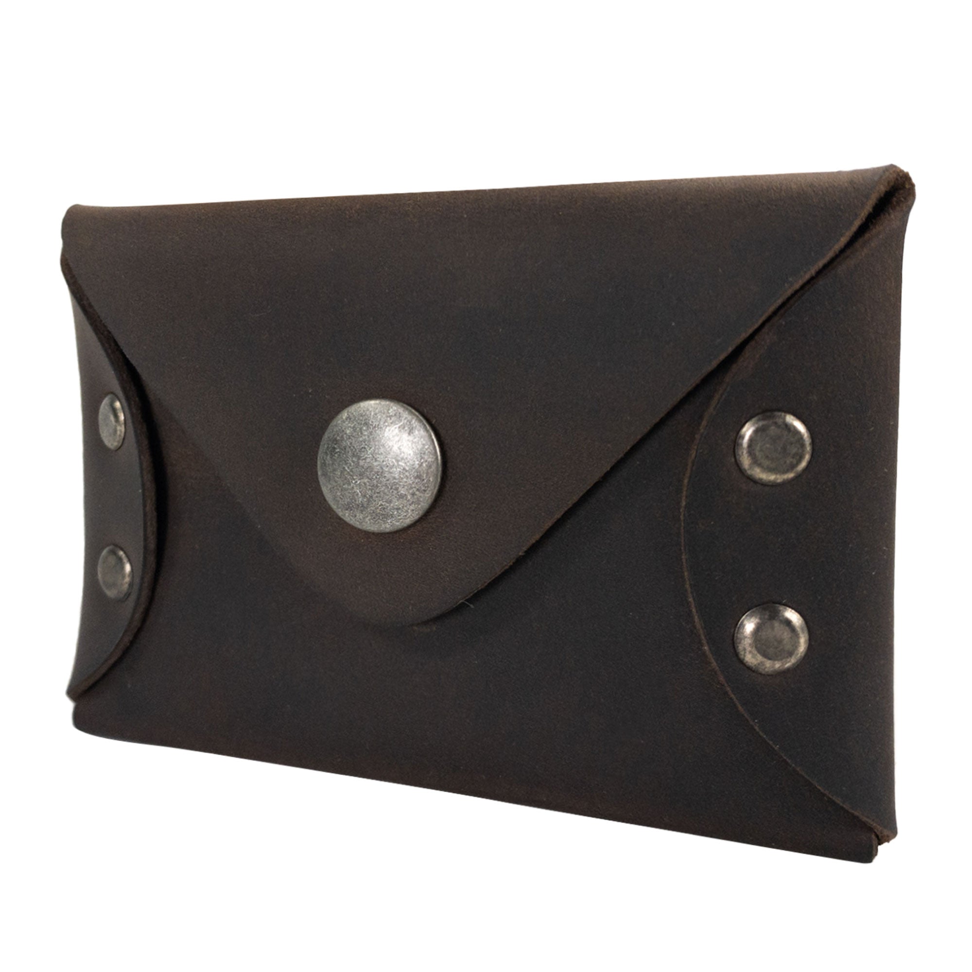 Riveted Unibody Card Holder - Stockyard X 'The Leather Store'