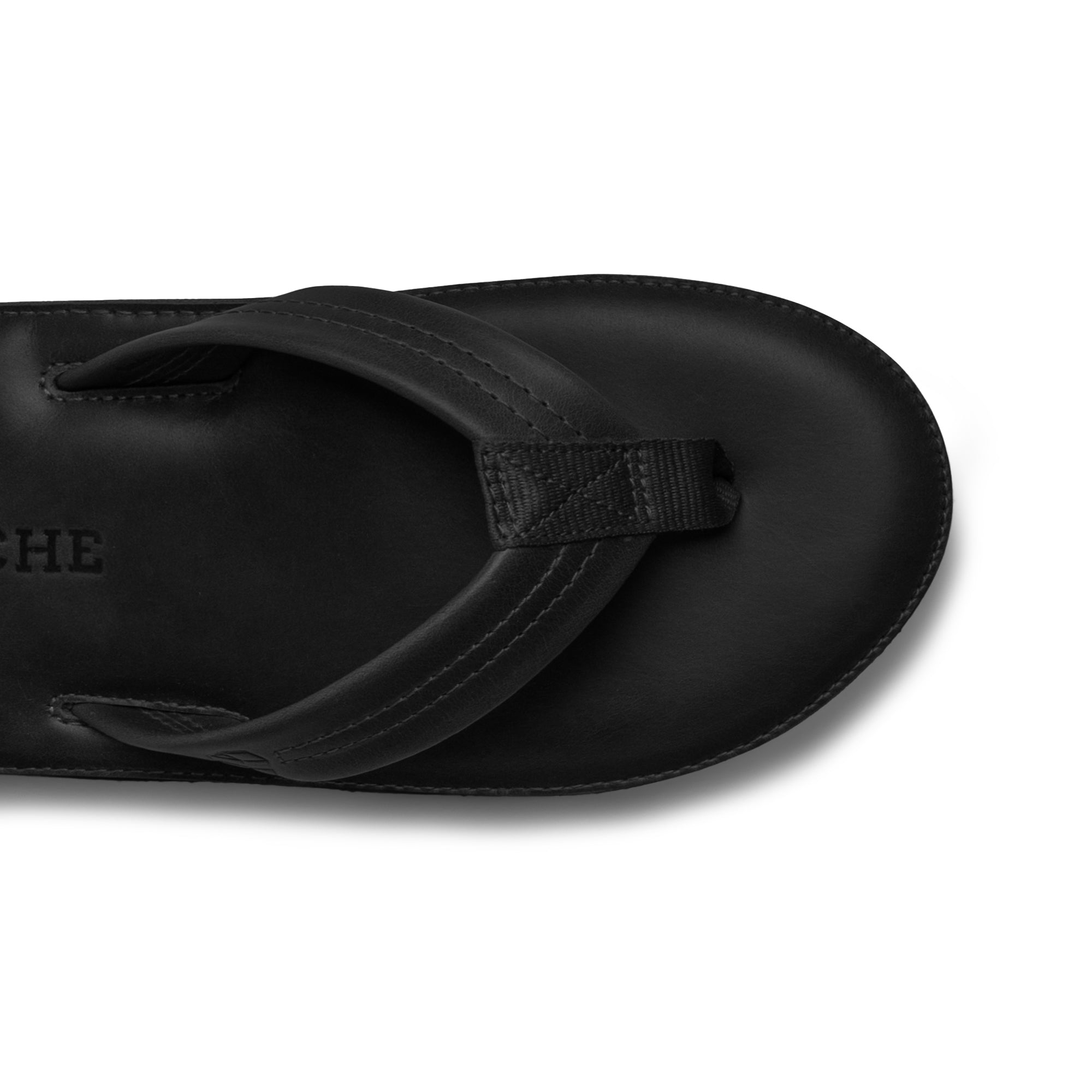 The South Shore Padded Leather Flip Flop (Women's)