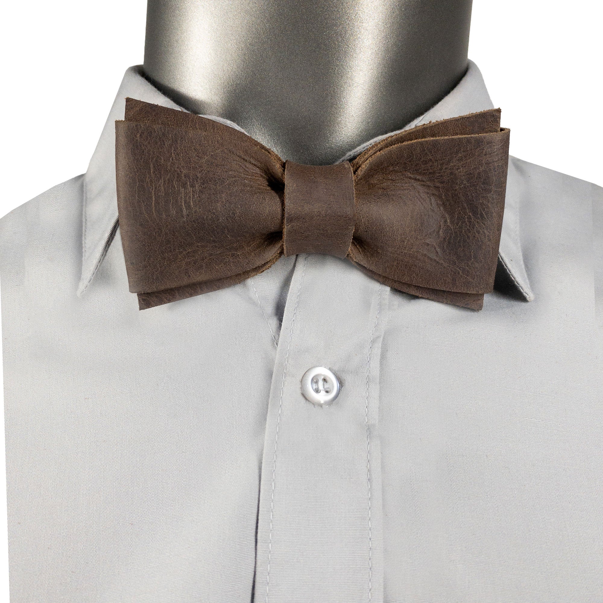 Riveted Bow Tie for Groomsmen - Stockyard X 'The Leather Store'