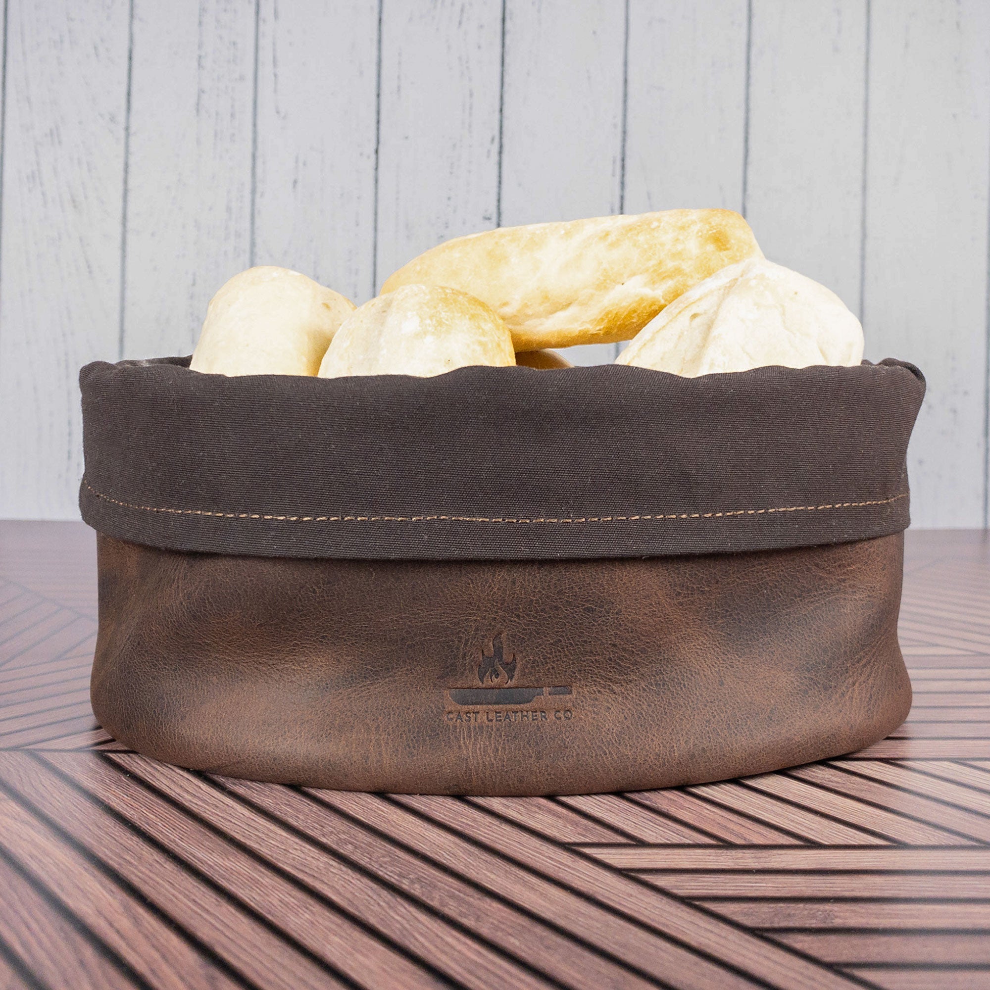Bread and Serving Basket - Stockyard X 'The Leather Store'