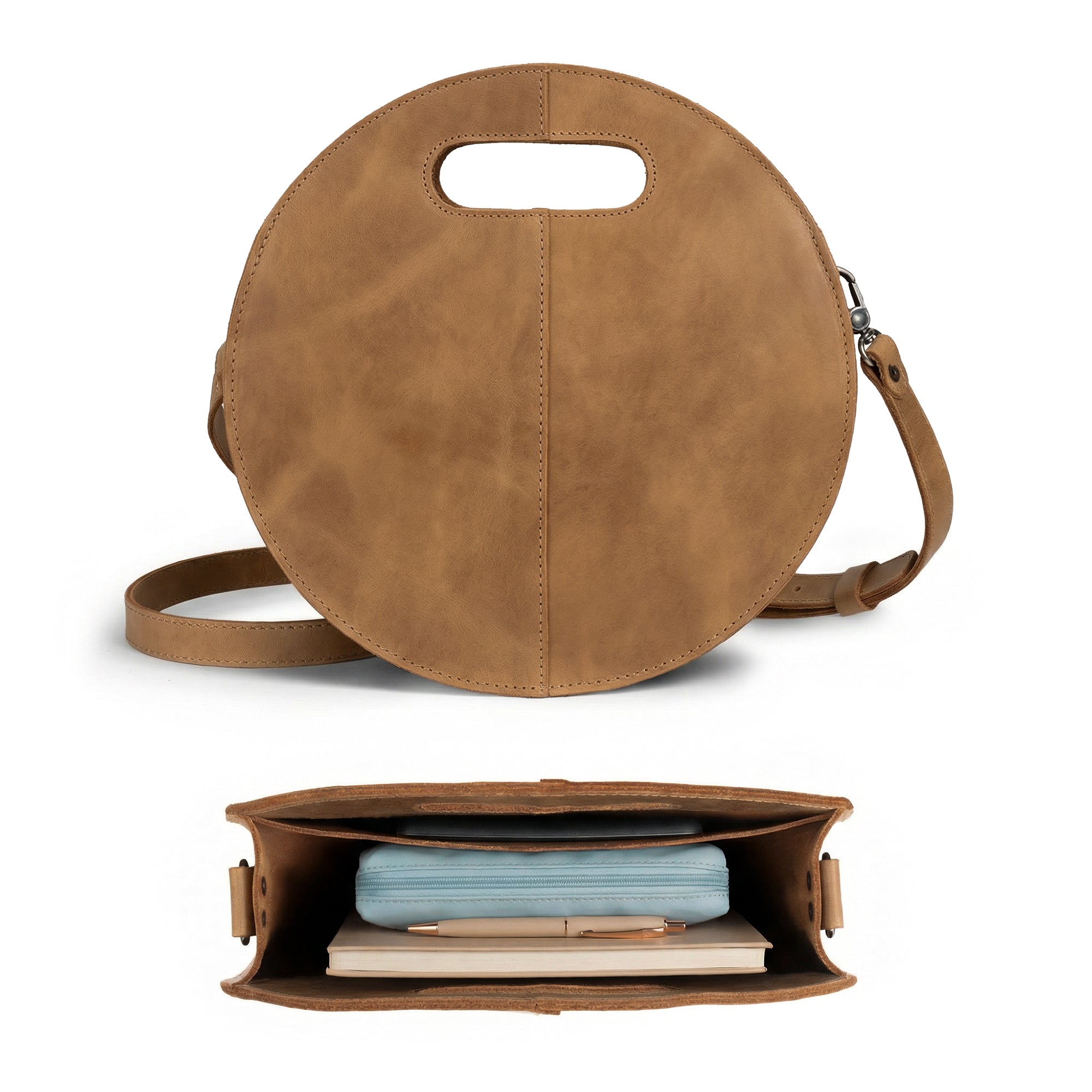 The Pecan Shoulder Bag