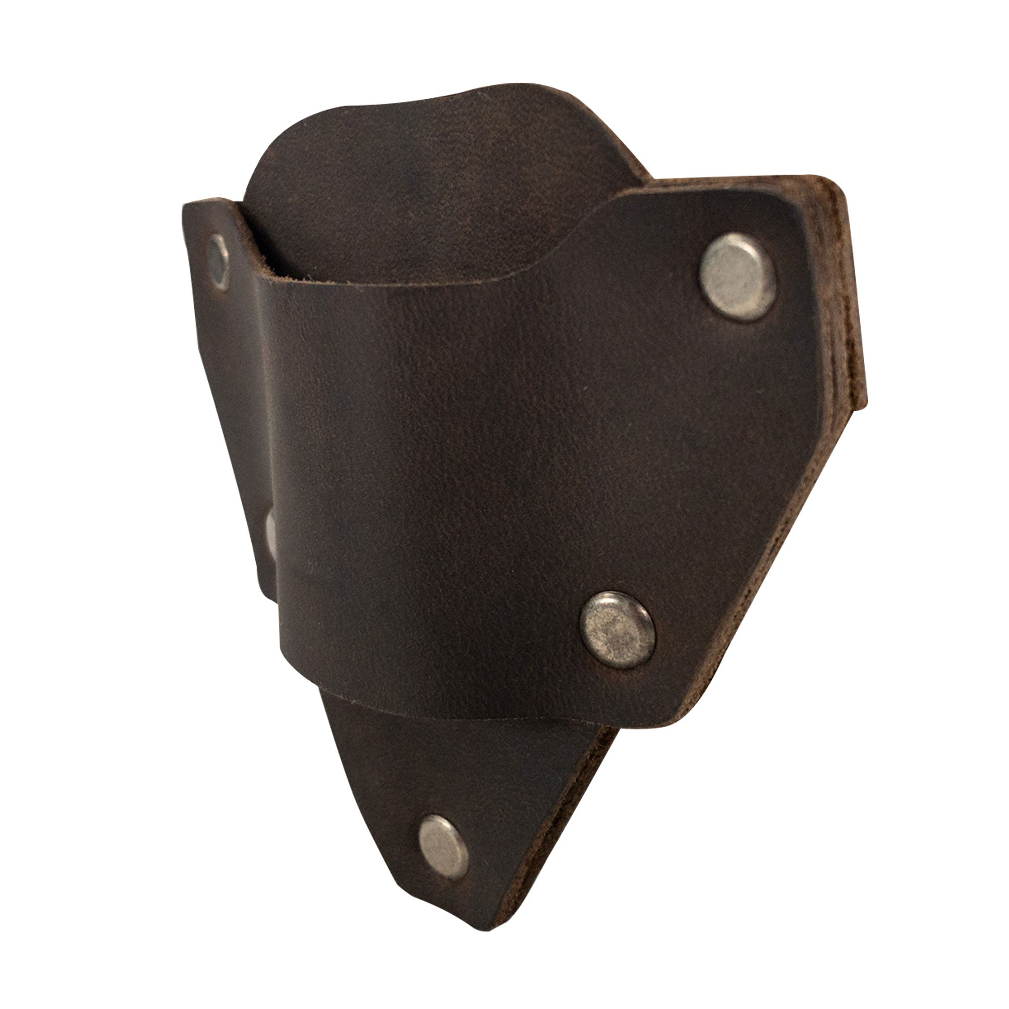 Riveted Mini Flashlight Holder for Belt - Stockyard X 'The Leather Store'