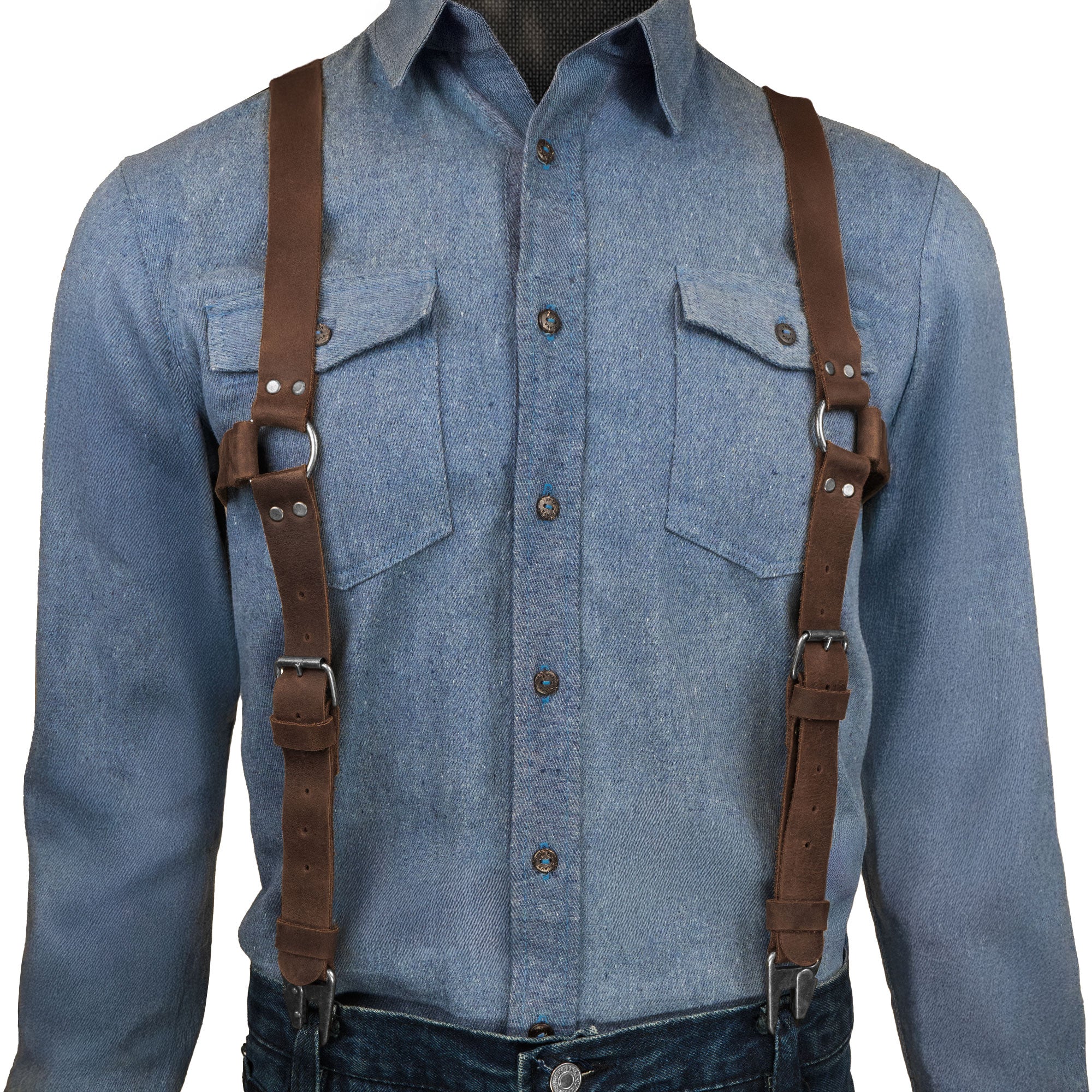 Suspenders with Shoulder Support