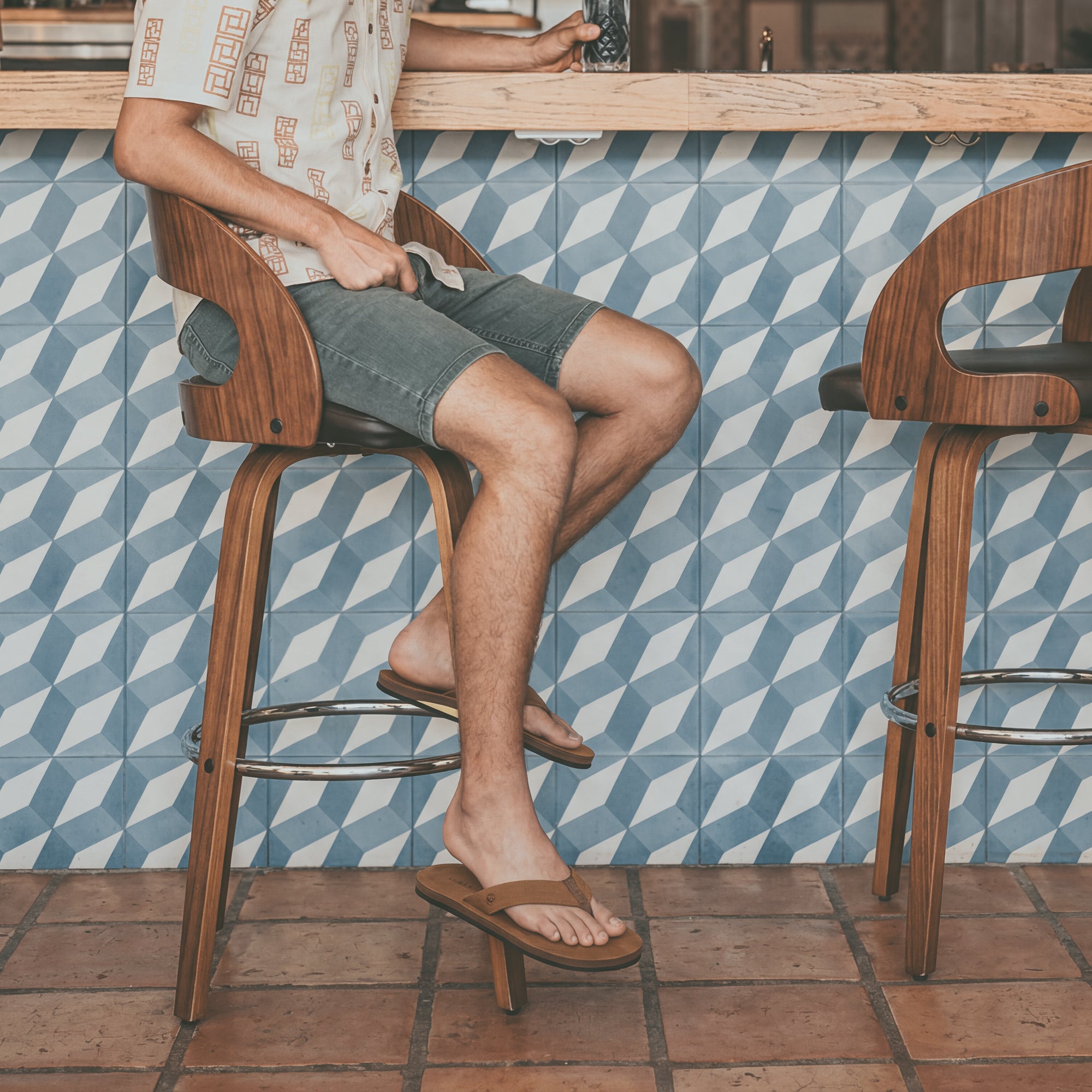 The North Shore Leather Flip Flop