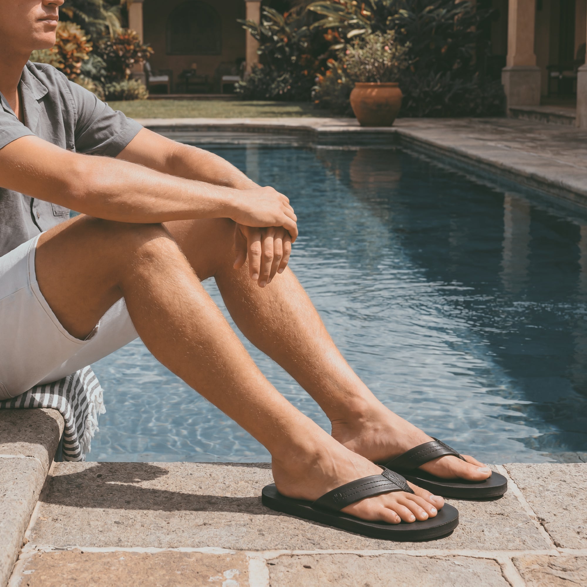 The North Shore Leather Flip Flop