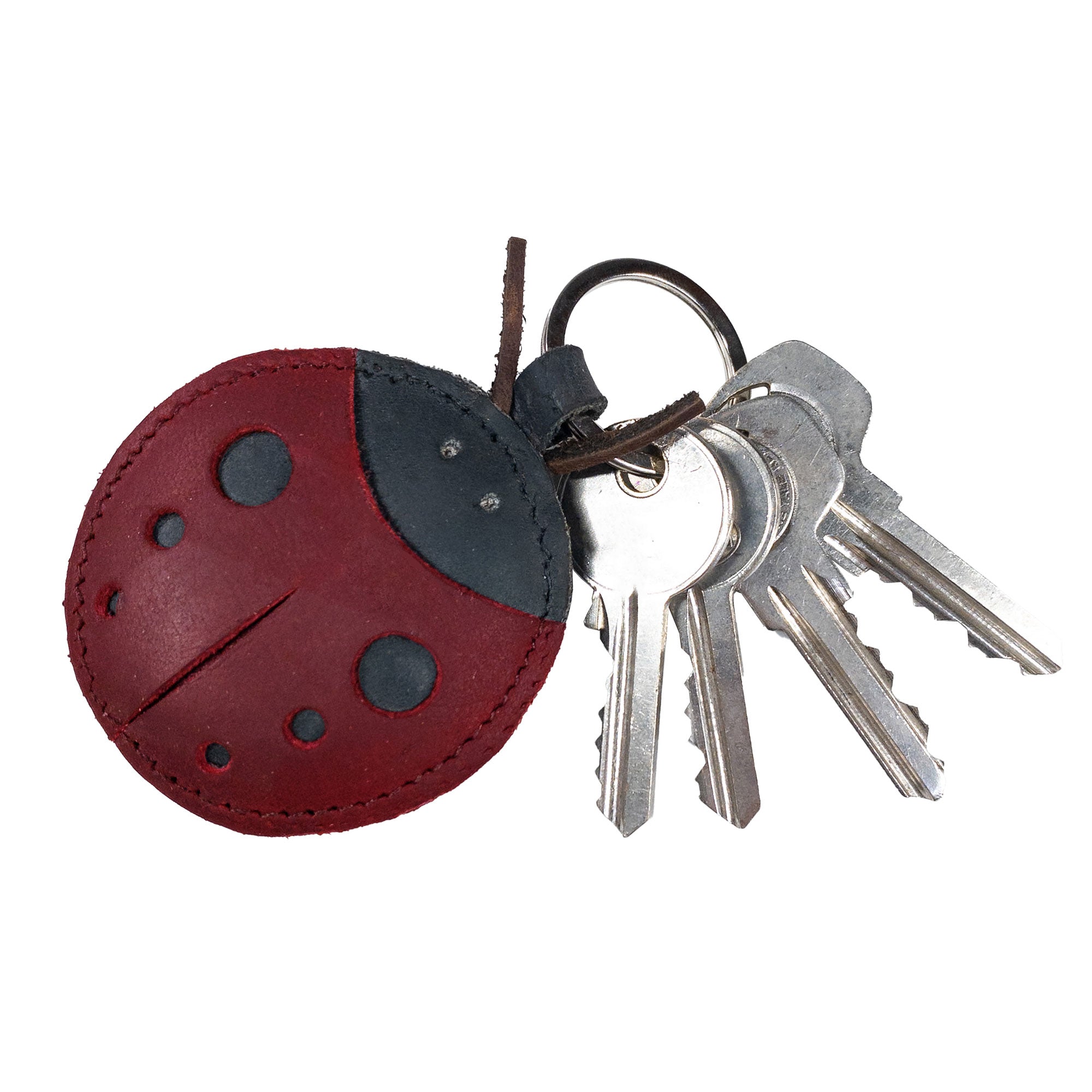 Ladybug Keychain - Stockyard X 'The Leather Store'