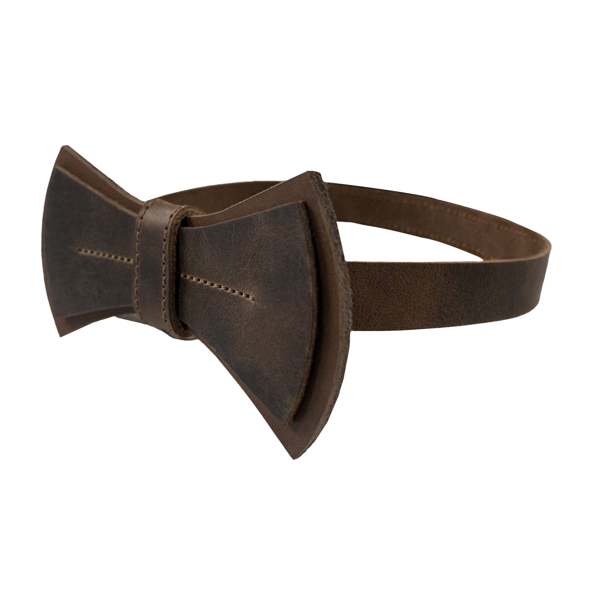 Minimalist Bow Tie for Groomsmen - Stockyard X 'The Leather Store'