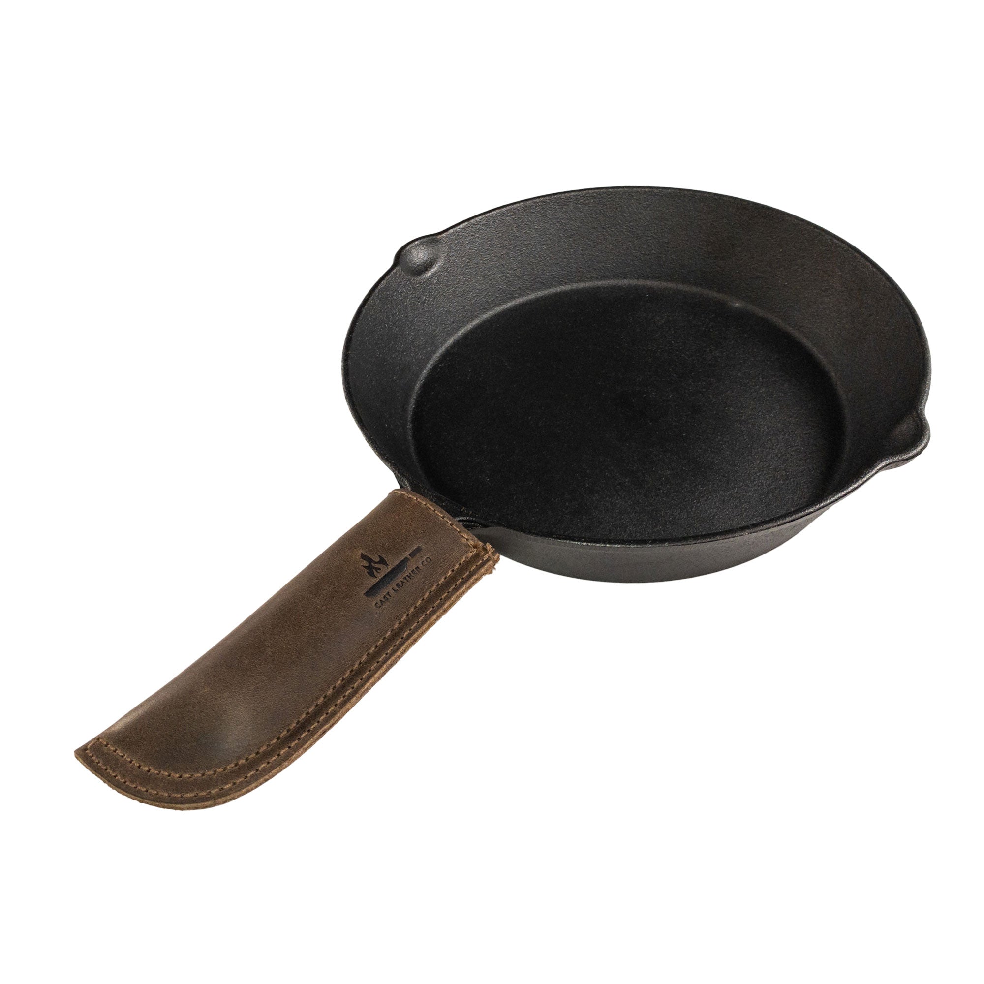 Hot Handle Protector for Cast Iron Skillet - Stockyard X 'The Leather Store'