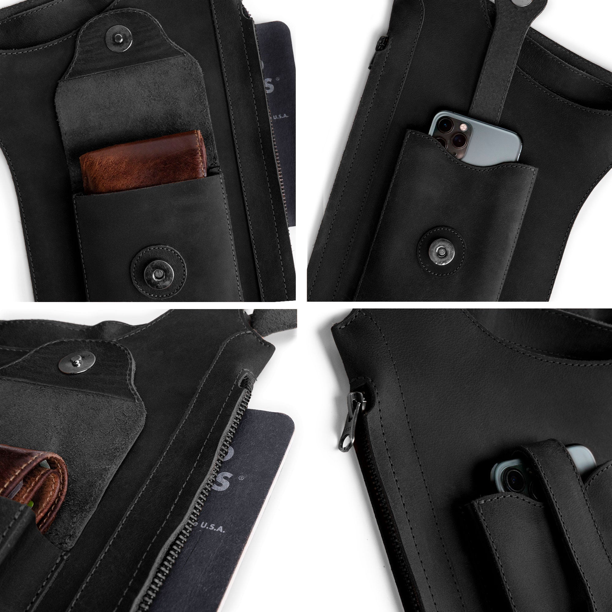 Zippered Shoulder Holster