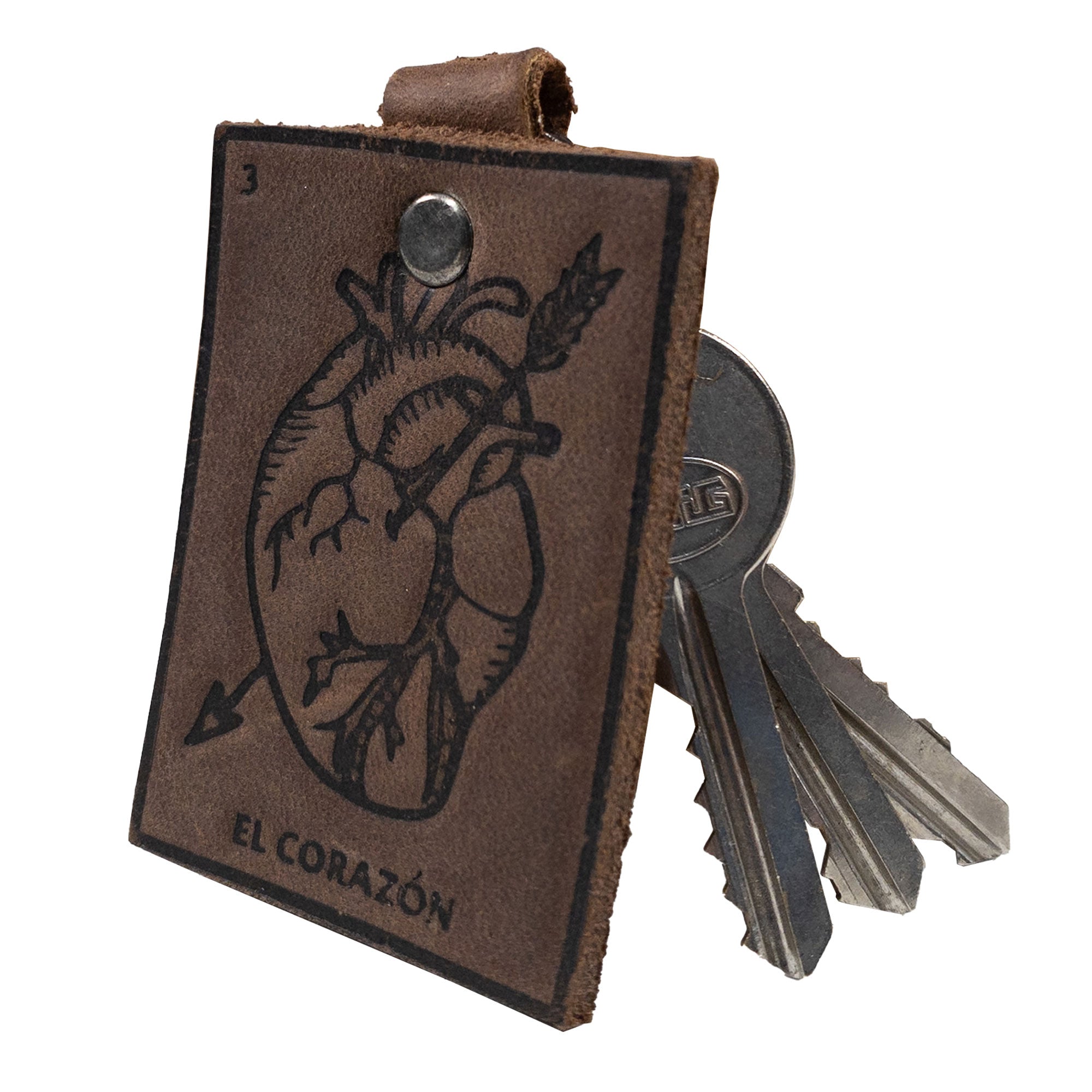 Loteria! Key Chains - Stockyard X 'The Leather Store'