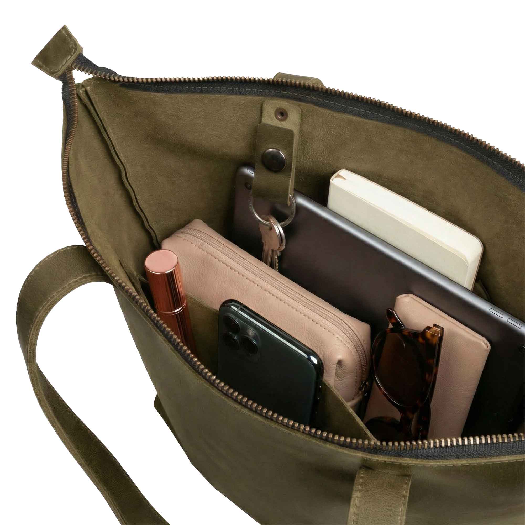 The Juniper Zippered Tote Bag