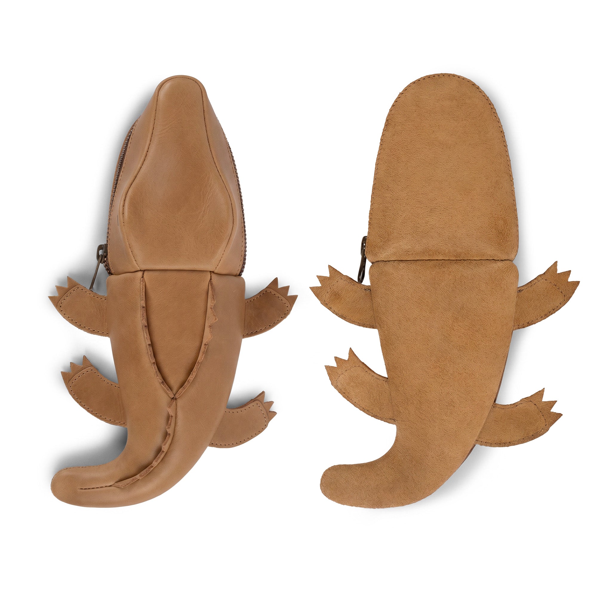 Leather Gator Pouch