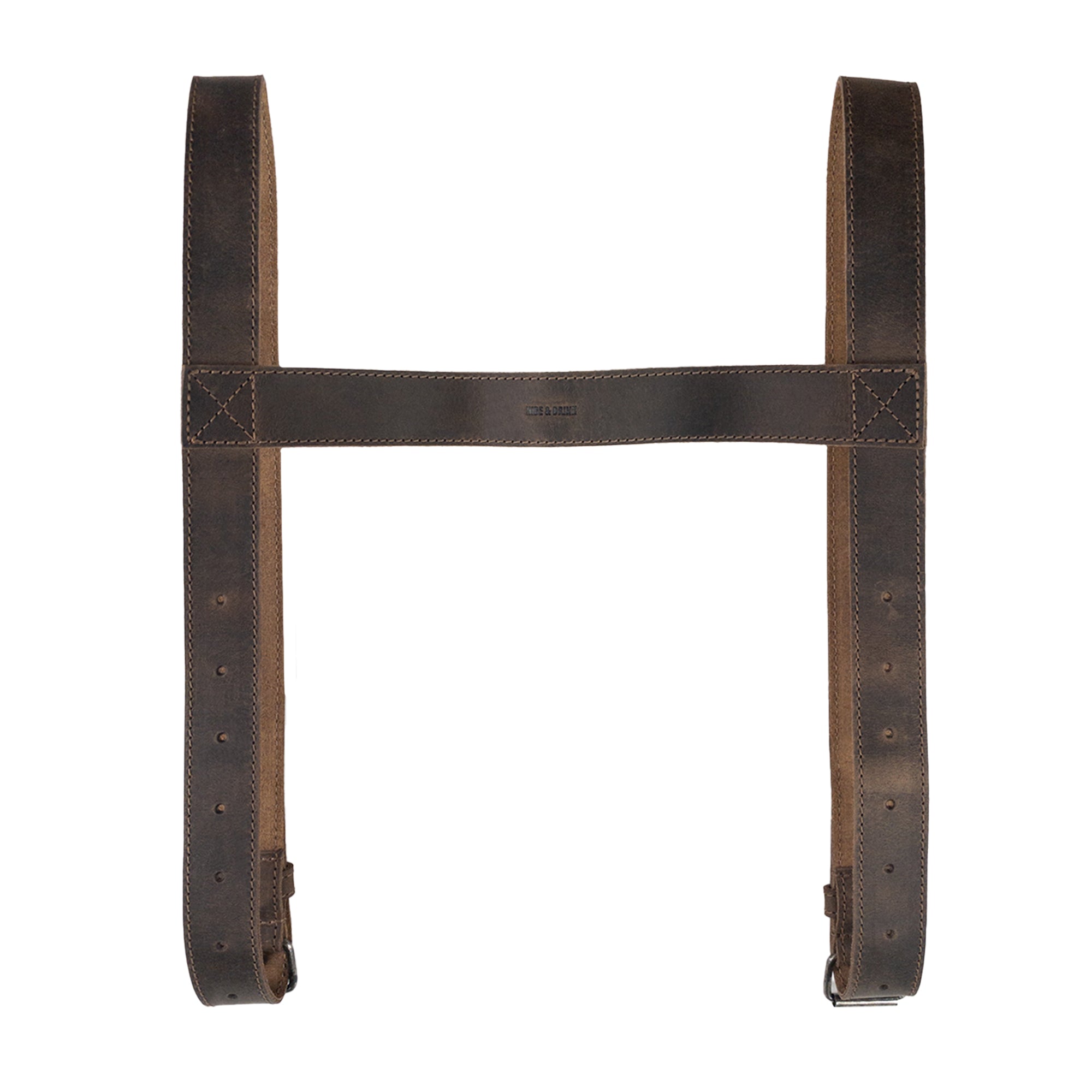 Hide & Drink's sophisticated Blanket Carrier, featuring sturdy adjustable straps and made from Full Grain Leather, a essential for camping, emphasizing handmade craftsmanship from La Antigua Guatemala & Oaxaca Mexico.