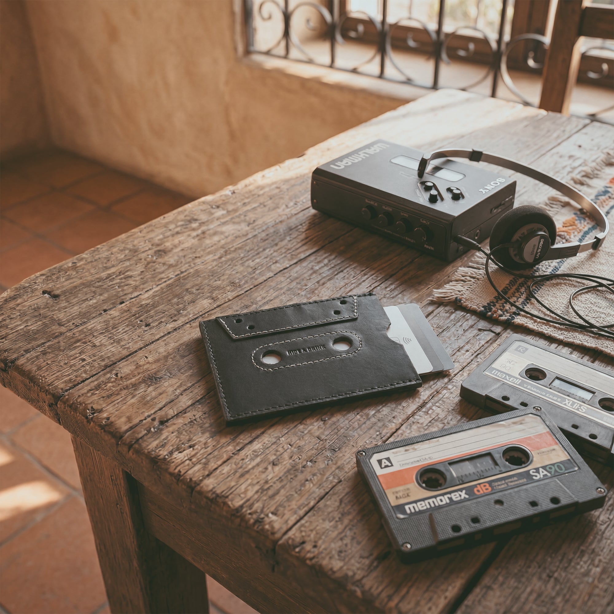 Retro Cassette Card Holder