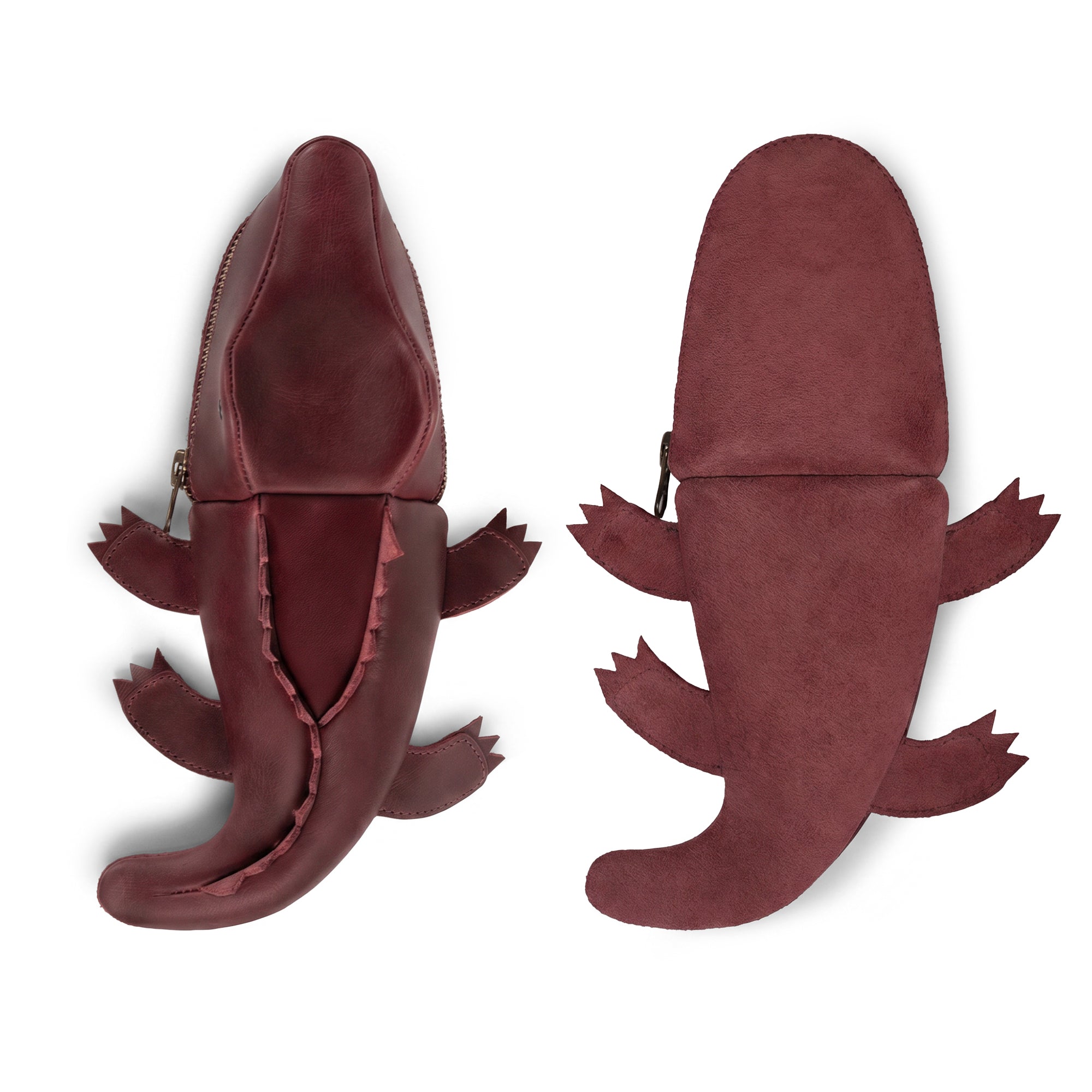 Leather Gator Pouch