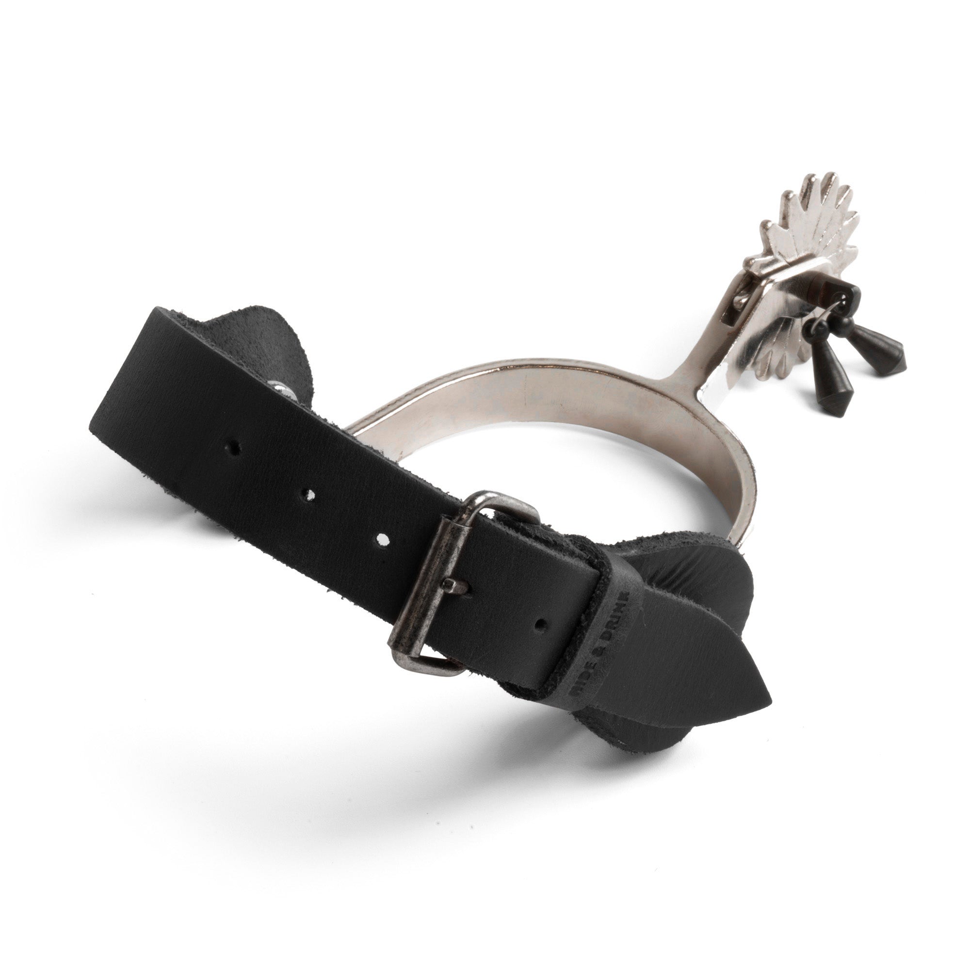 Hide & Drink's Ply Spur Straps (2 Pieces) - Set of 2 Single Spur Straps for secure Cowboy boot wear, suitable for both Men and Women. Crafted from quality Full Grain Leather, these artisan straps are perfect for Rodeo enthusiasts looking for durability.