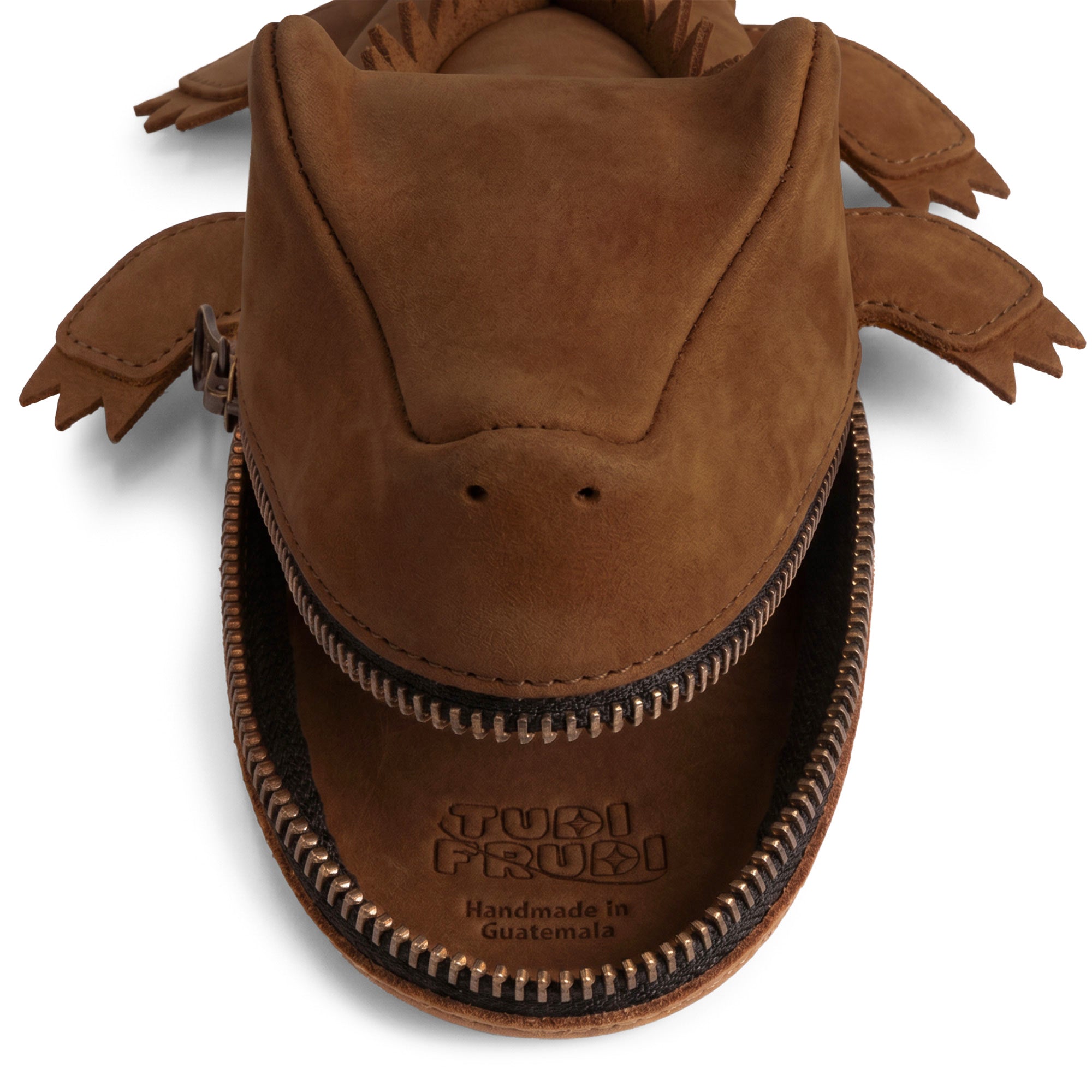 Leather Gator Pouch
