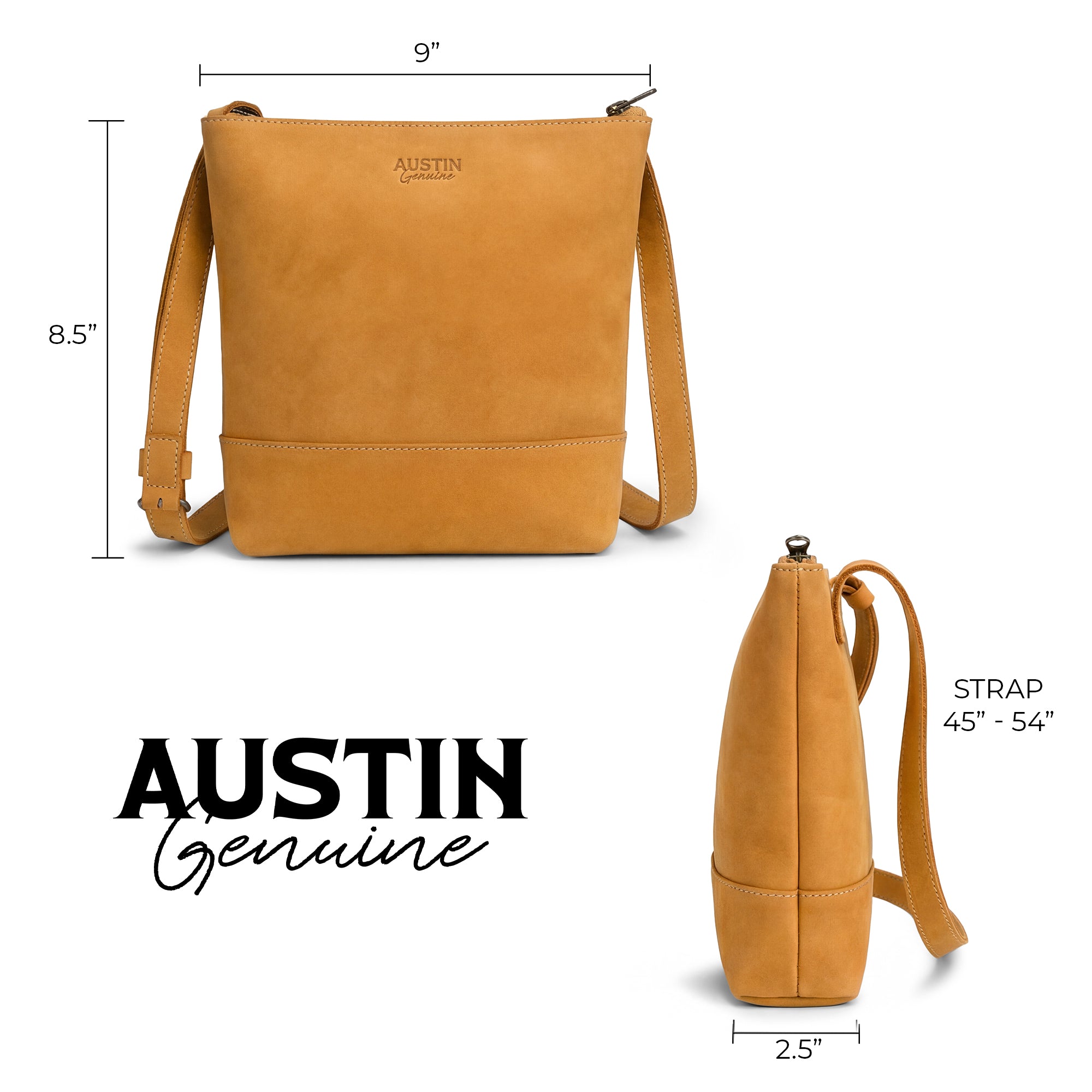 The Zilker Crossbody Bag
