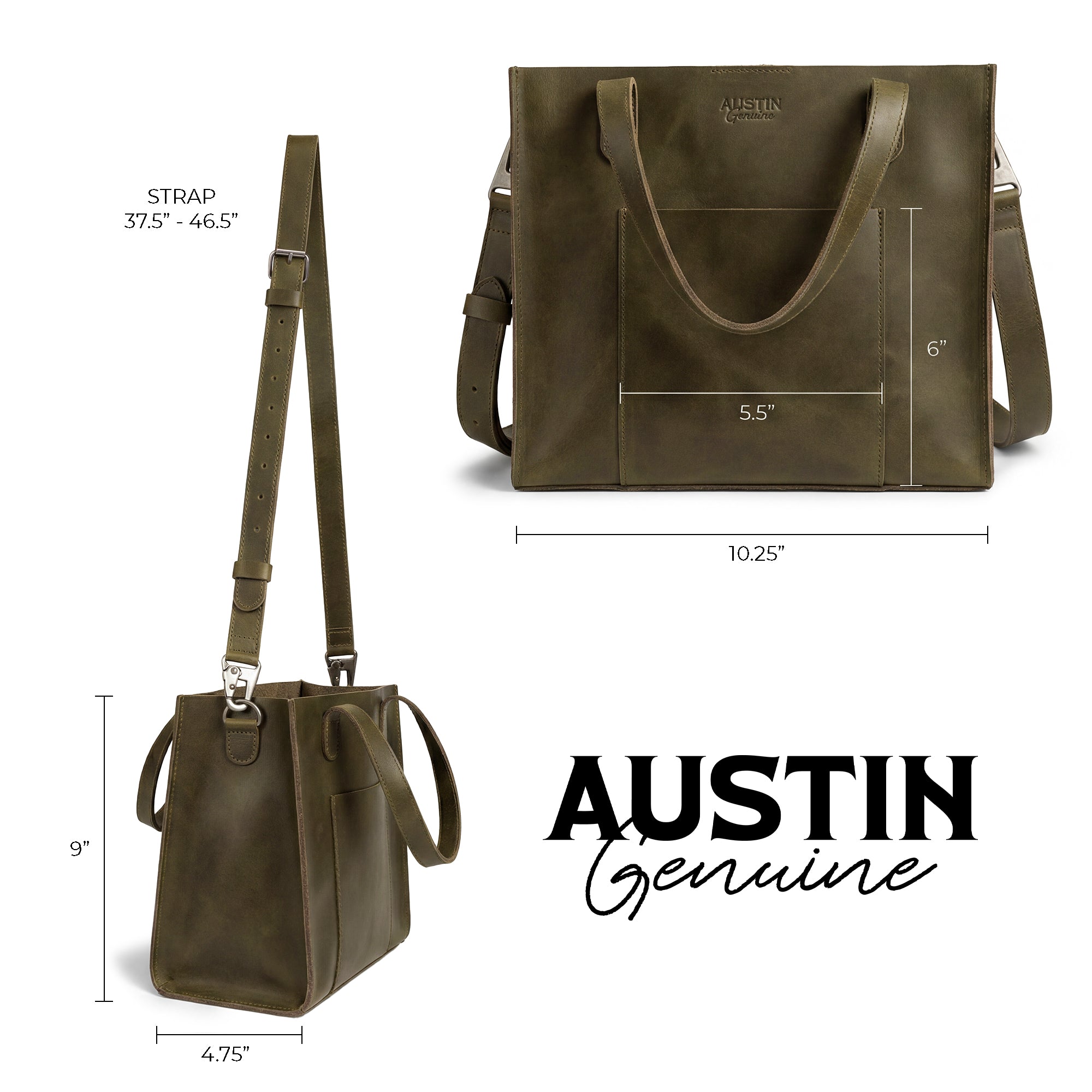 The Springdale Crossbody Tote