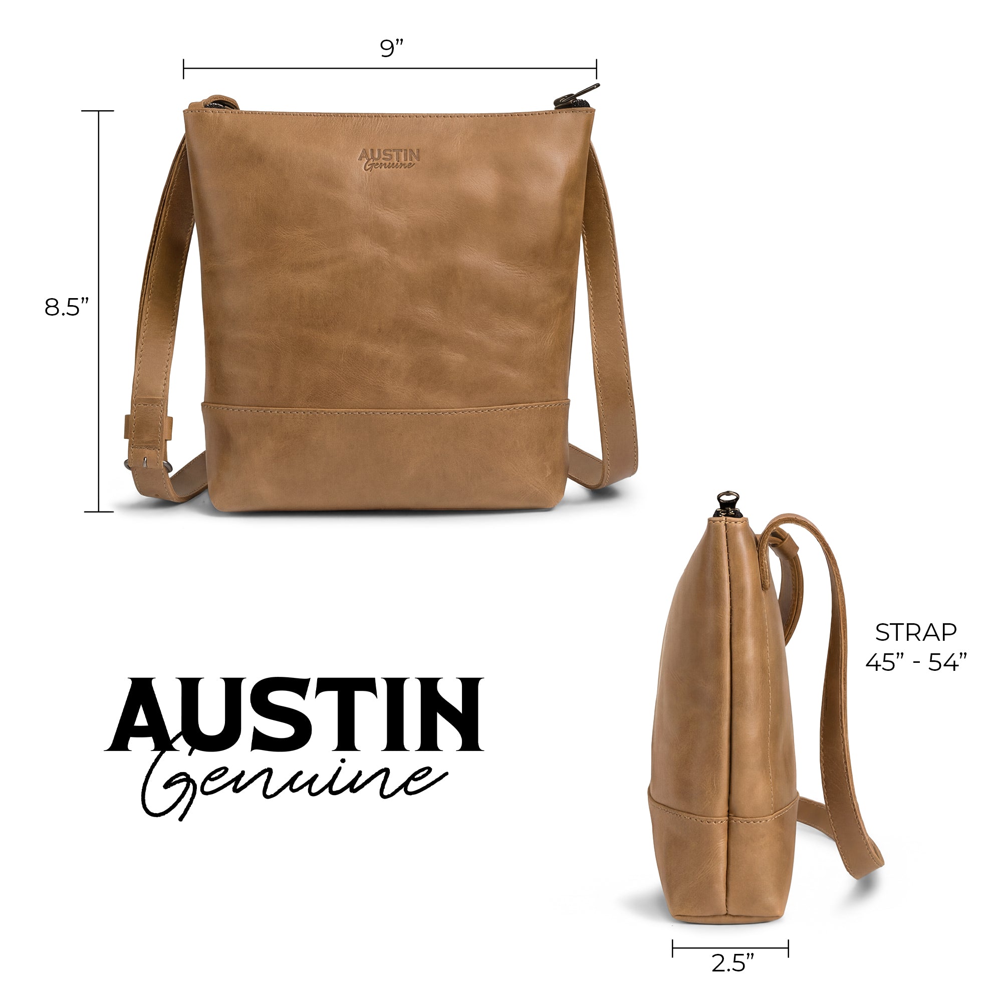 The Zilker Crossbody Bag