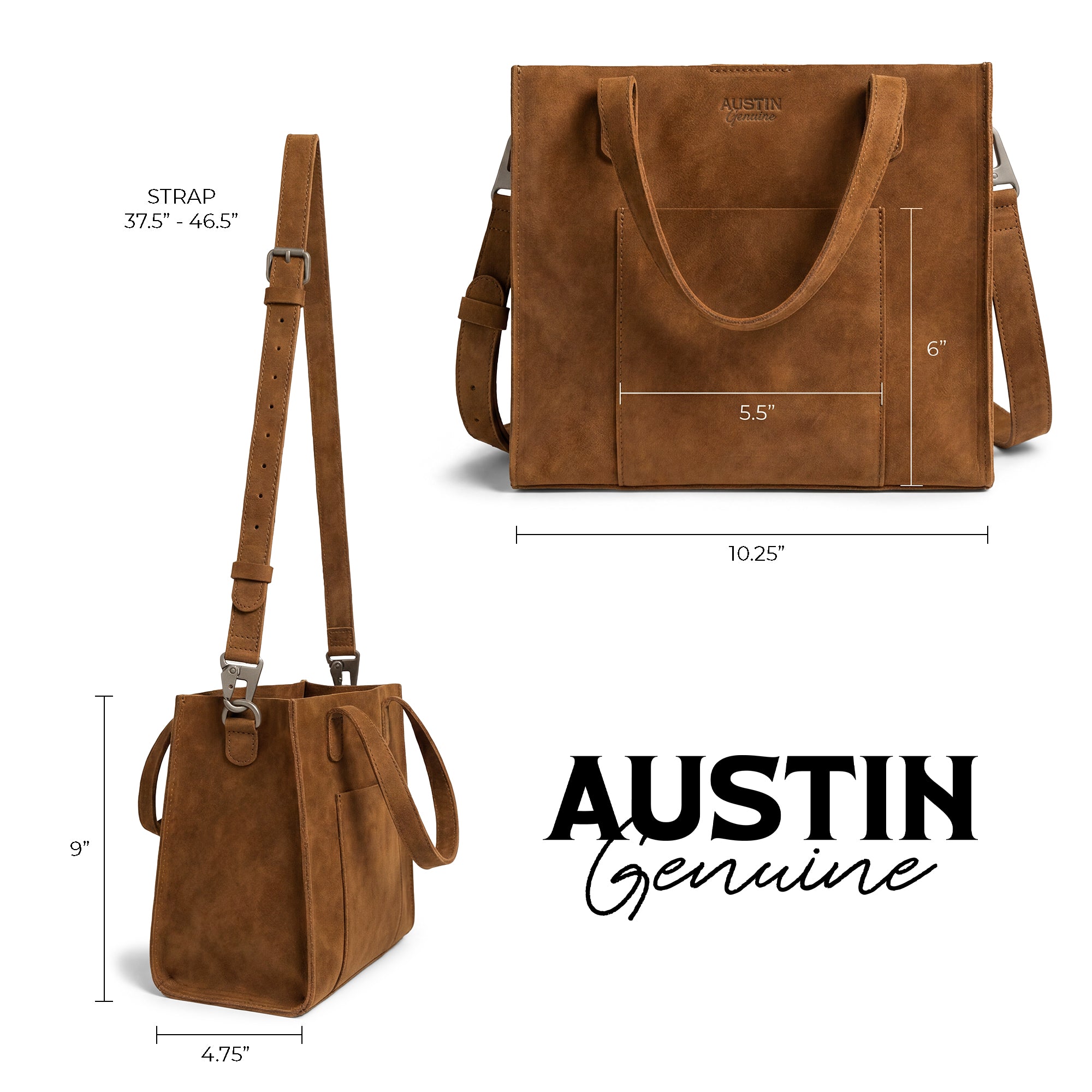 The Springdale Crossbody Tote