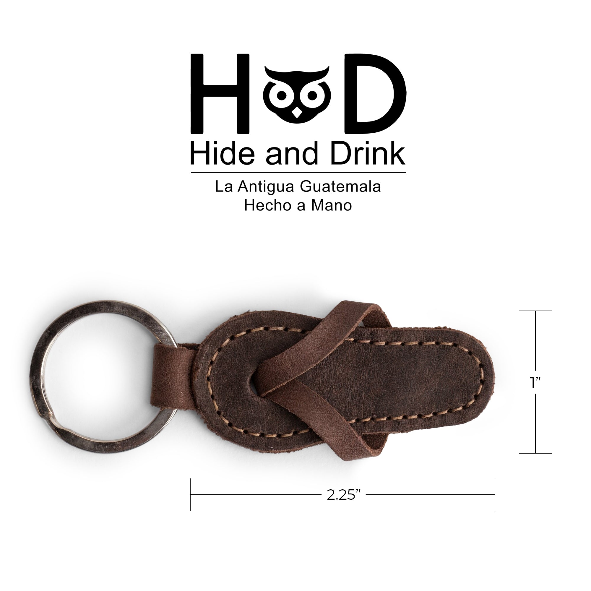 Flip-Flop Keychain - Stockyard X 'The Leather Store'