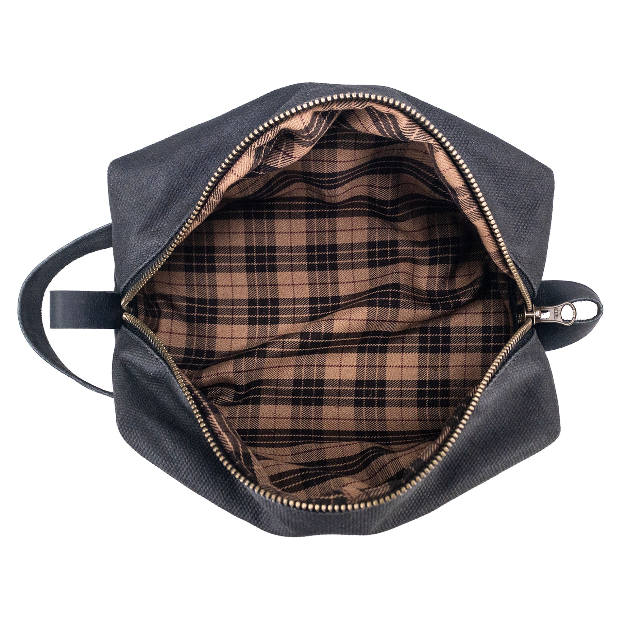 Square Dopp Kit Utility Bag - Stockyard X 'The Leather Store'