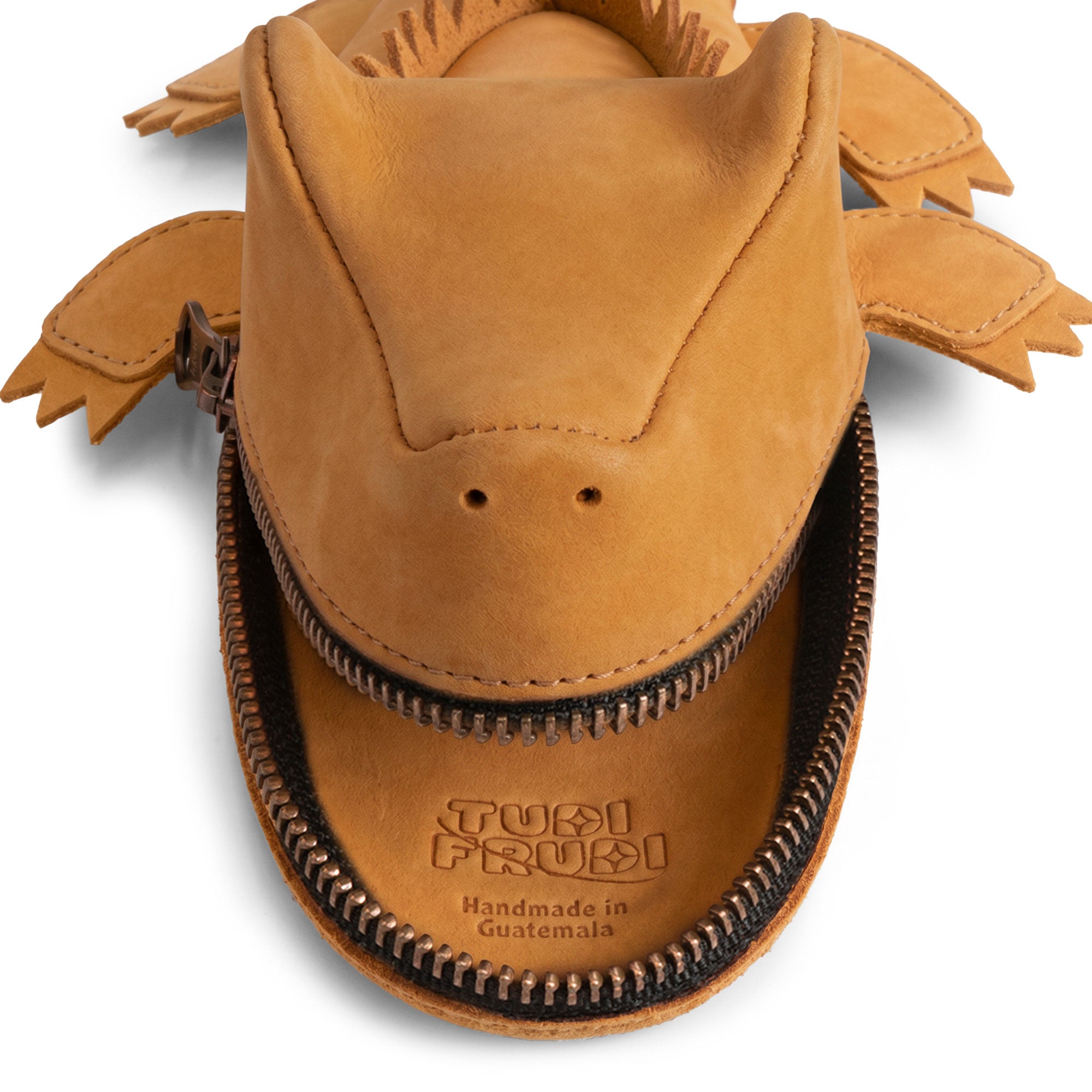 Leather Gator Pouch