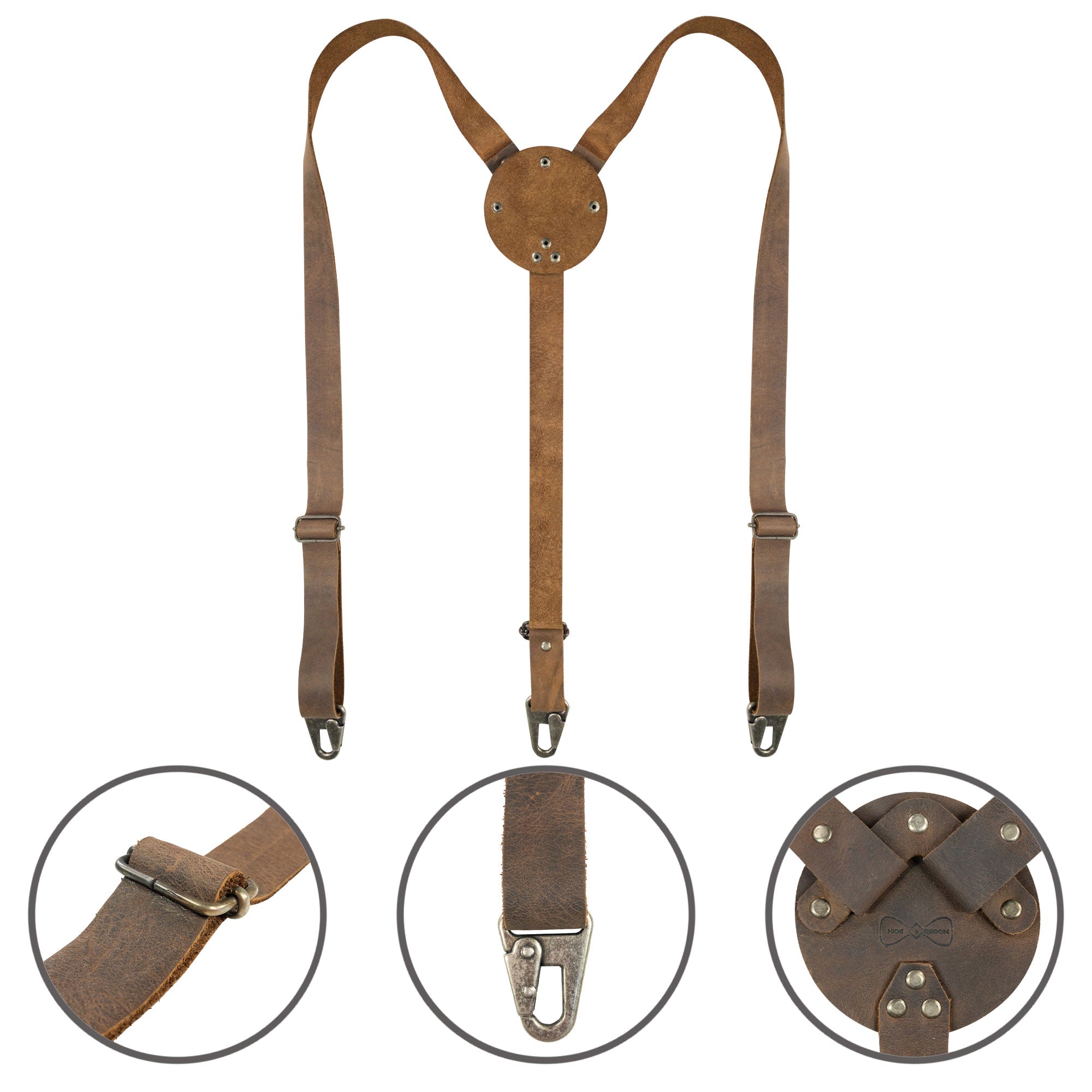 Suspender with Rounded Back Attachment - Stockyard X 'The Leather Store'