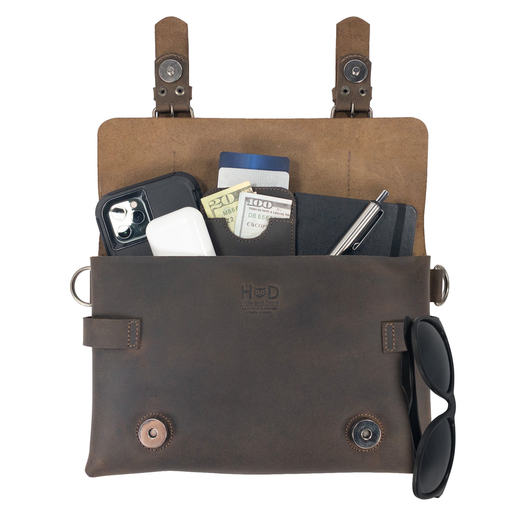 Vintage Sling Bag with Adjustable Strap - Stockyard X 'The Leather Store'