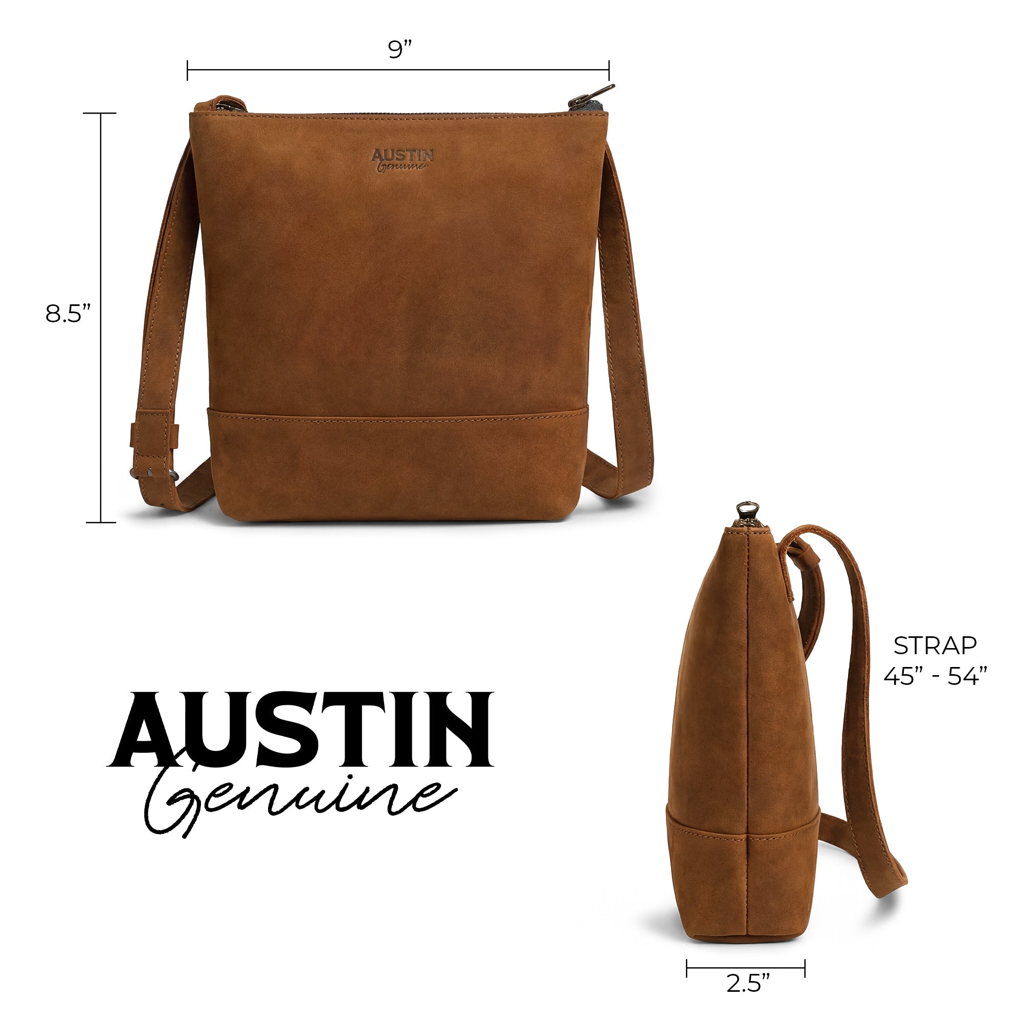 The Zilker Crossbody Bag
