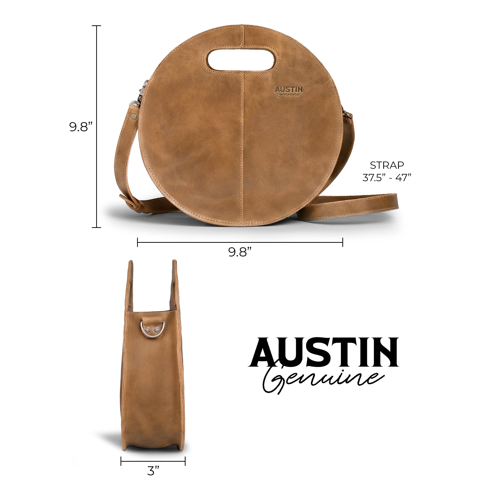 The Pecan Shoulder Bag