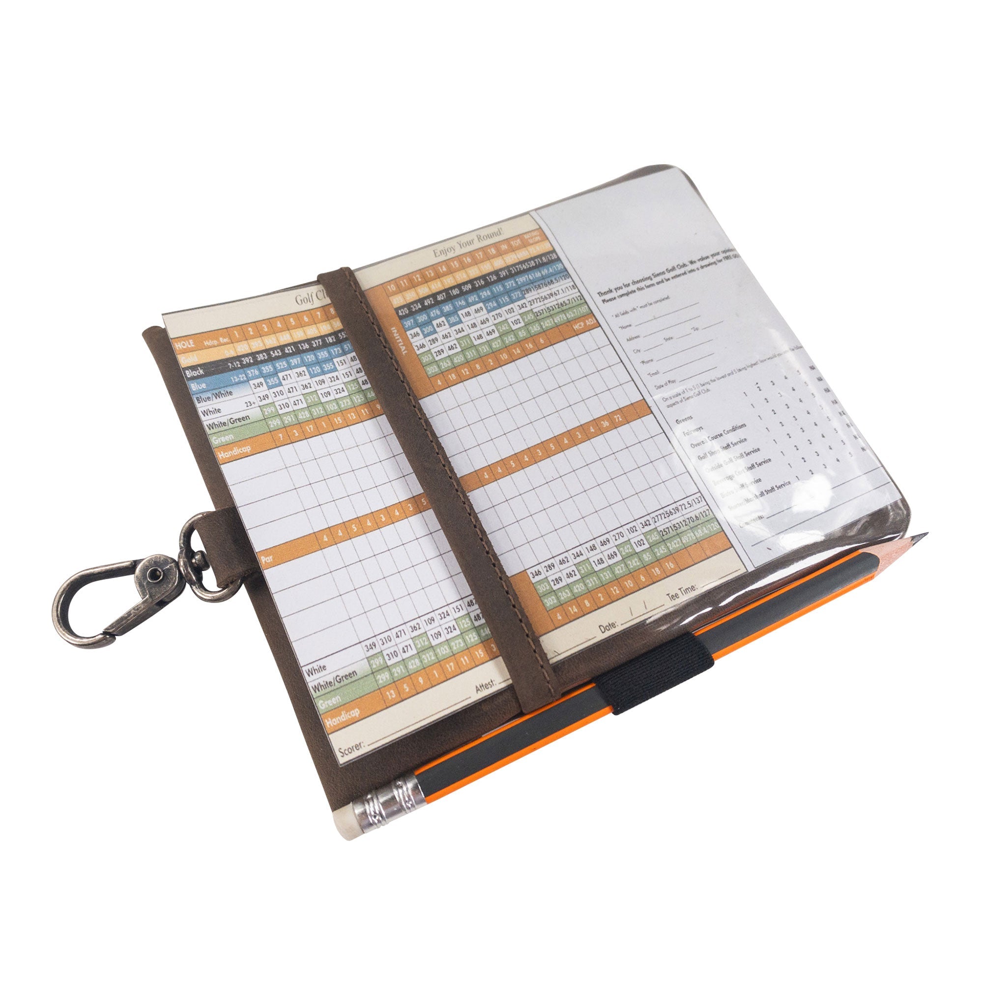 Squared Bag for Golf Tees and Maps - Stockyard X 'The Leather Store'
